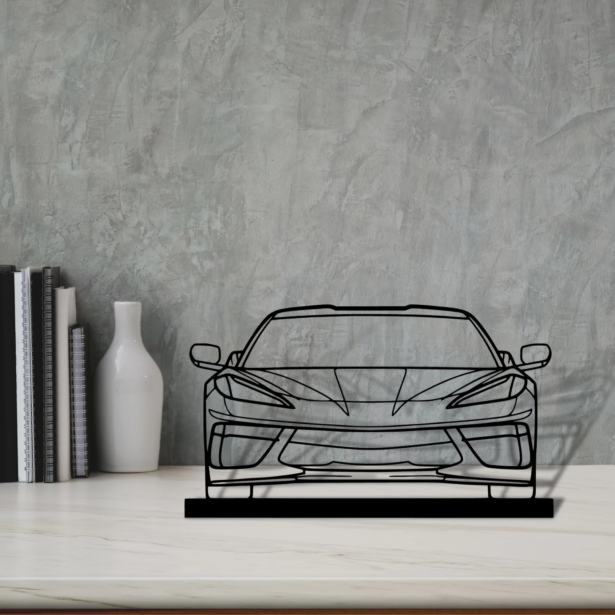 c8-2 Silhouette Metal Art Stand - Tinvibe