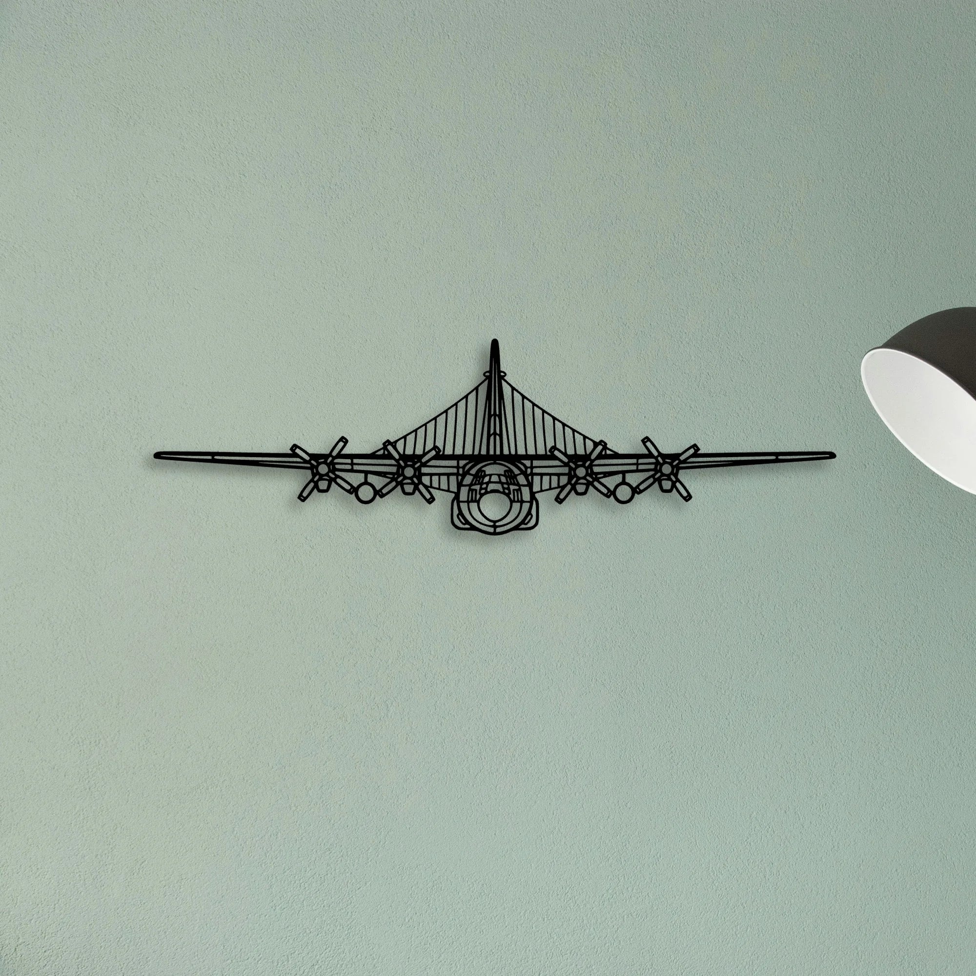 Citabria 3 Classic Aircraft Silhouette Metal Wall Art - Tinvibe