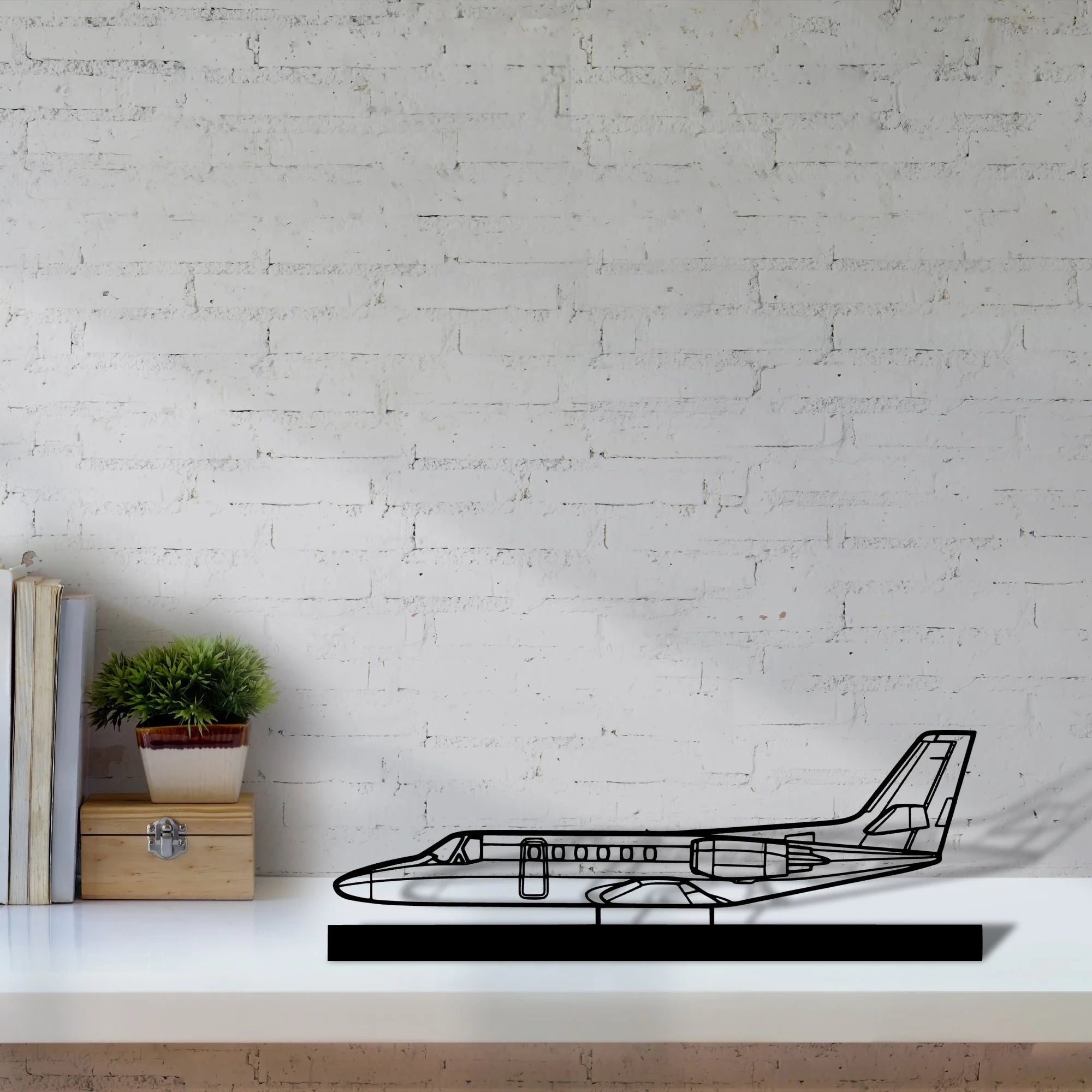 citation-ii Silhouette Metal Art Stand - Tinvibe