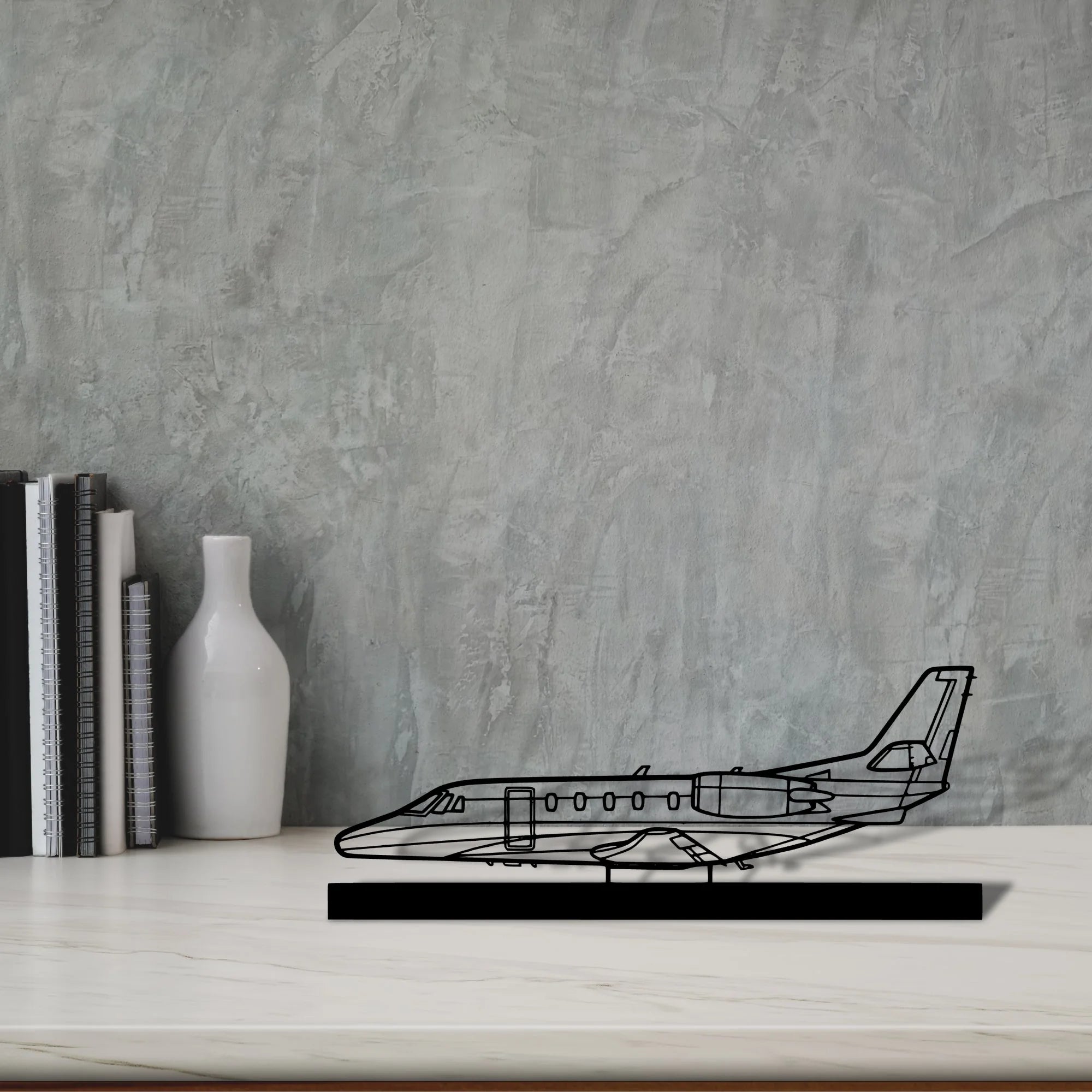 citation-xls Silhouette Metal Art Stand - Tinvibe