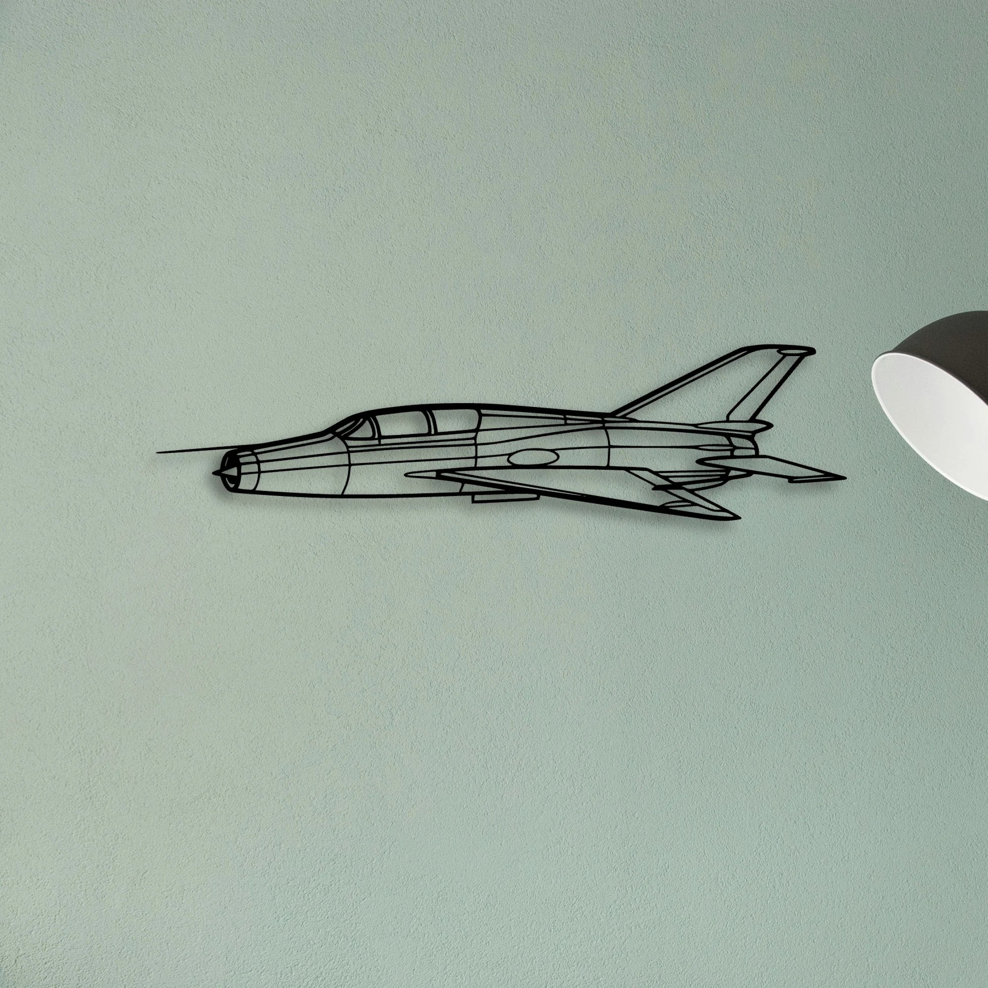 Cp 107 Argus Classic Aircraft Silhouette Metal Wall Art - Tinvibe