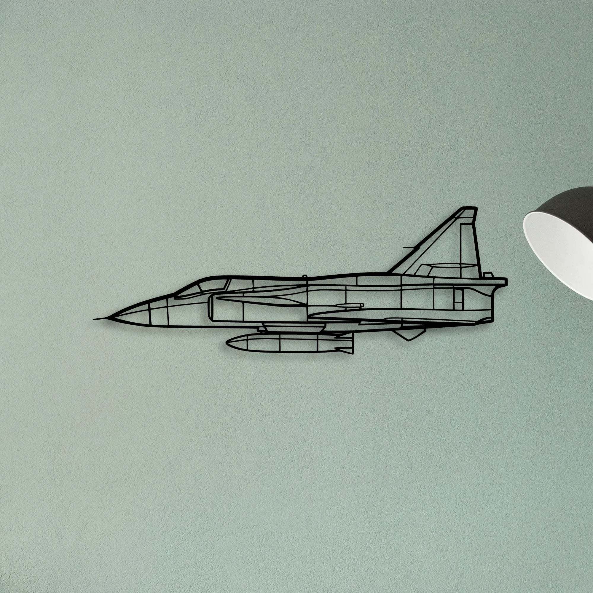 Dhc 2 Mk I Classic Aircraft Silhouette Metal Wall Art - Tinvibe