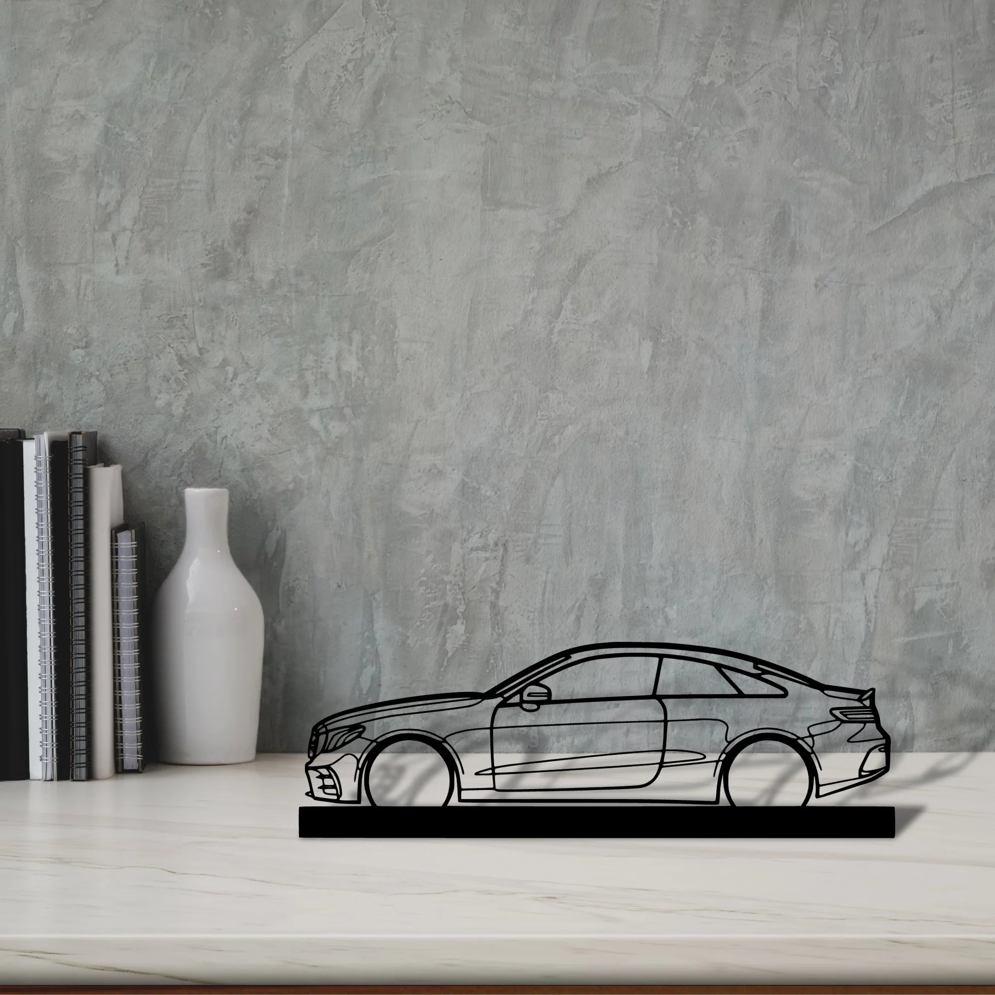 e53-amg-coupe Silhouette Metal Art Stand - Tinvibe