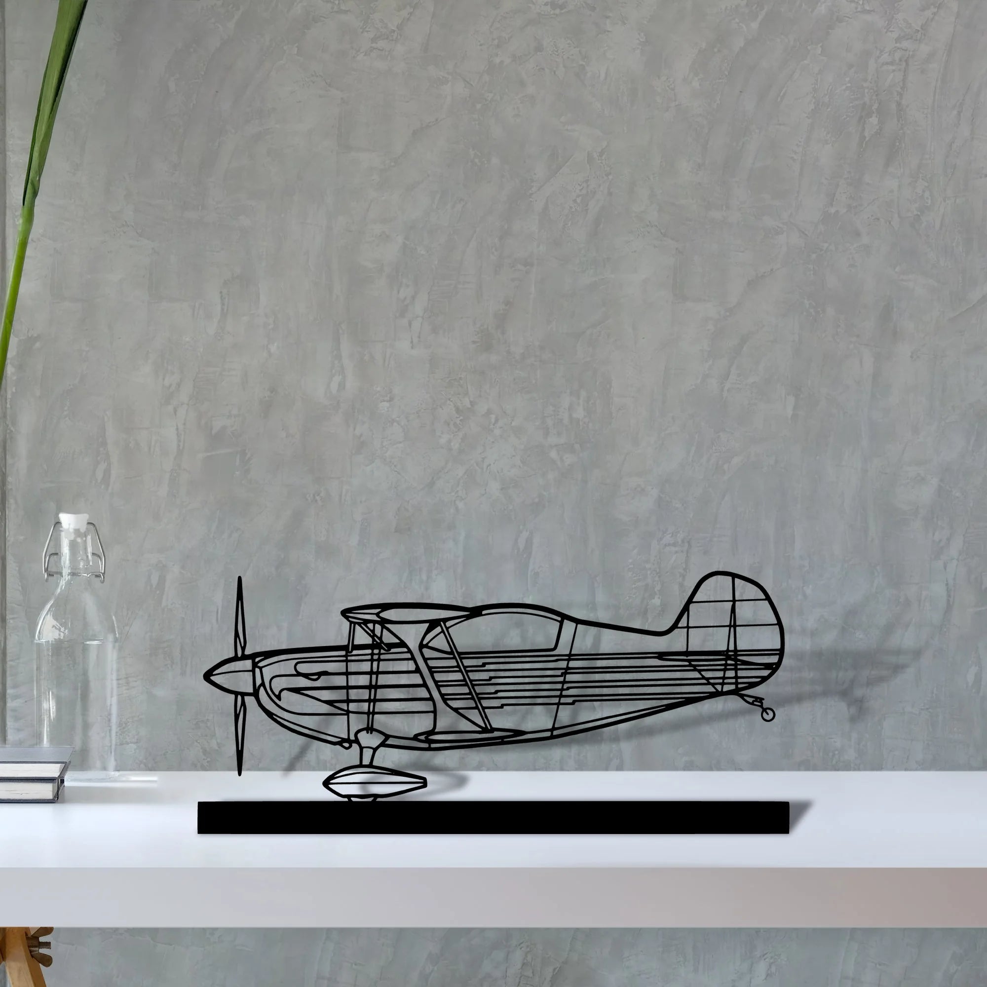 eagle-ii-2 Silhouette Metal Art Stand - Tinvibe