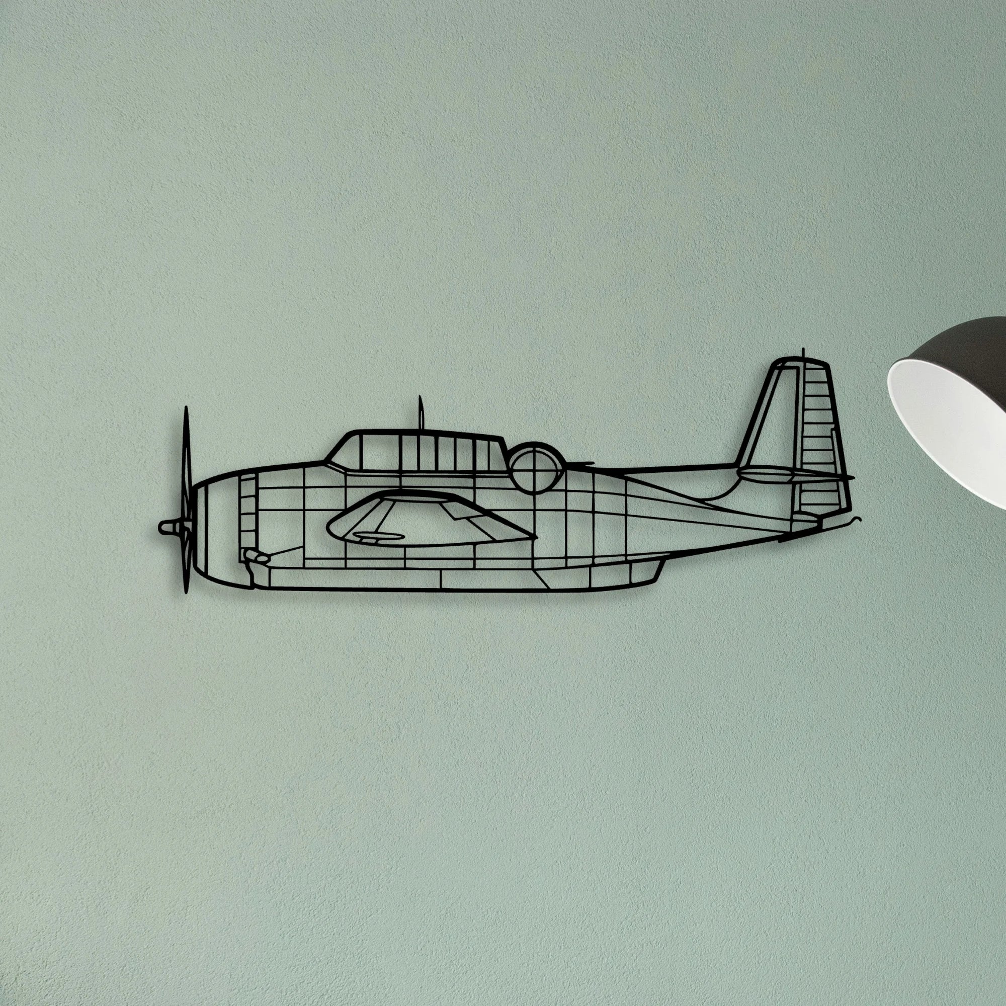 F 4C Phantom Classic Aircraft Silhouette Metal Wall Art - Tinvibe
