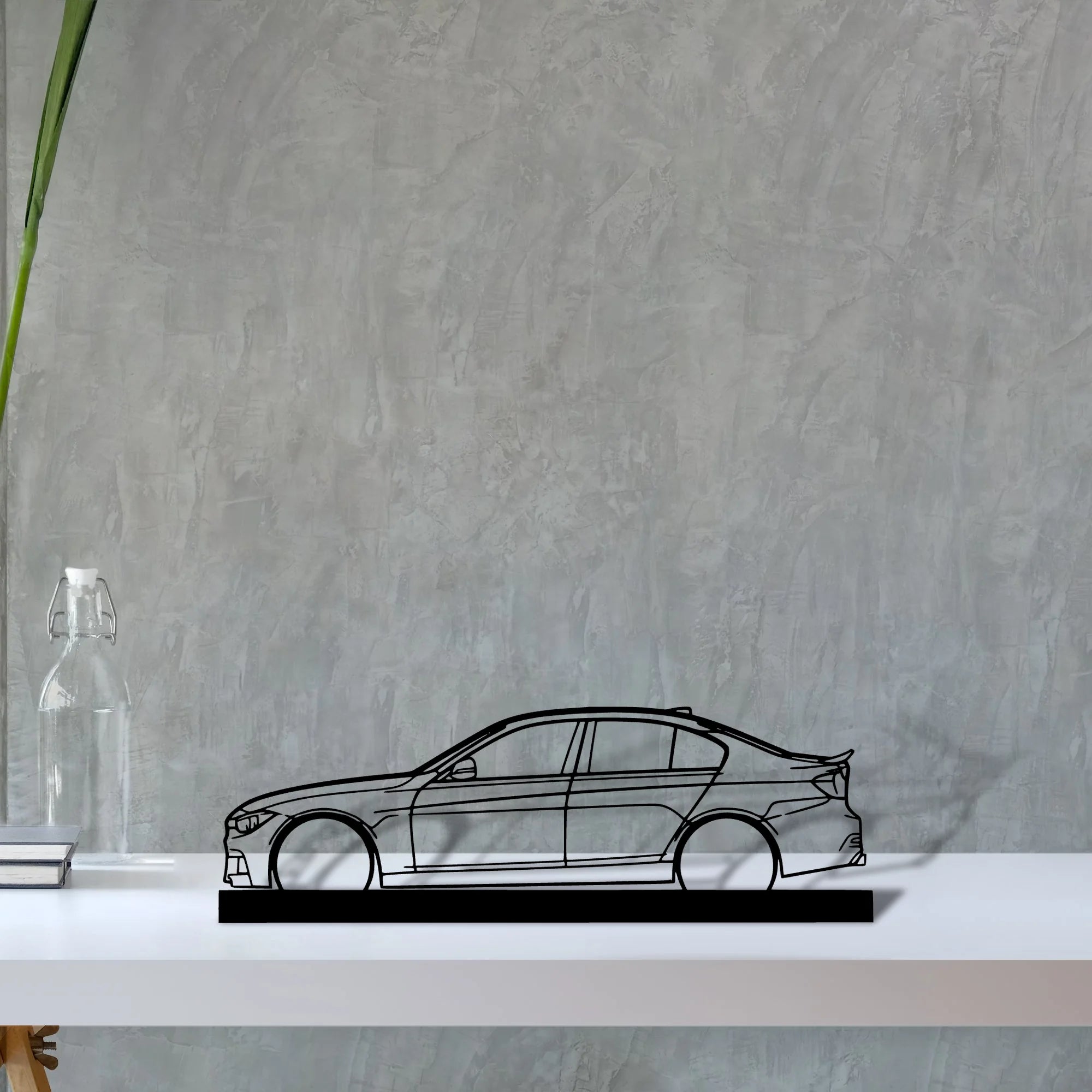 f30-m Silhouette Metal Art Stand - Tinvibe