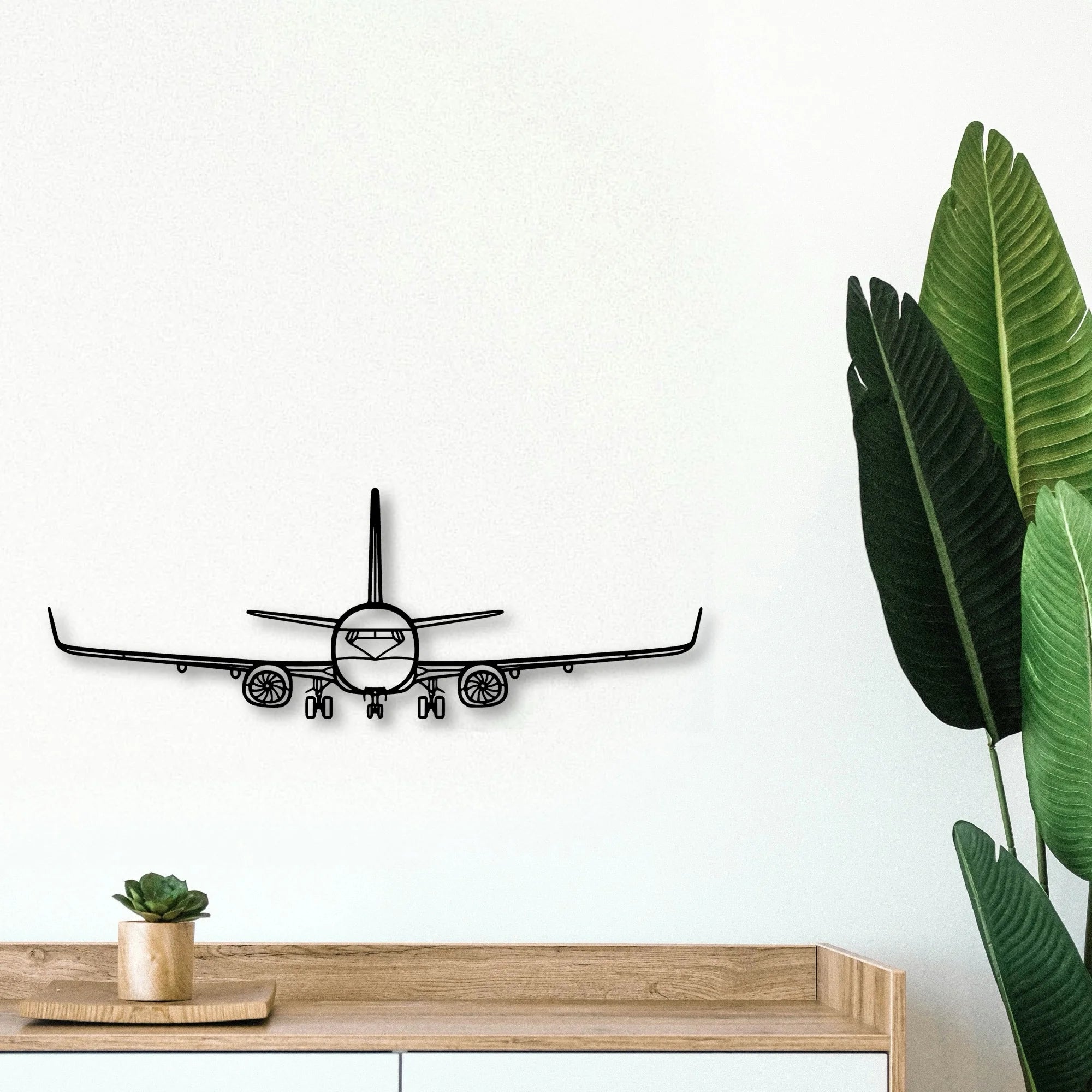 Falco F8L Classic Aircraft Silhouette Metal Wall Art - Tinvibe