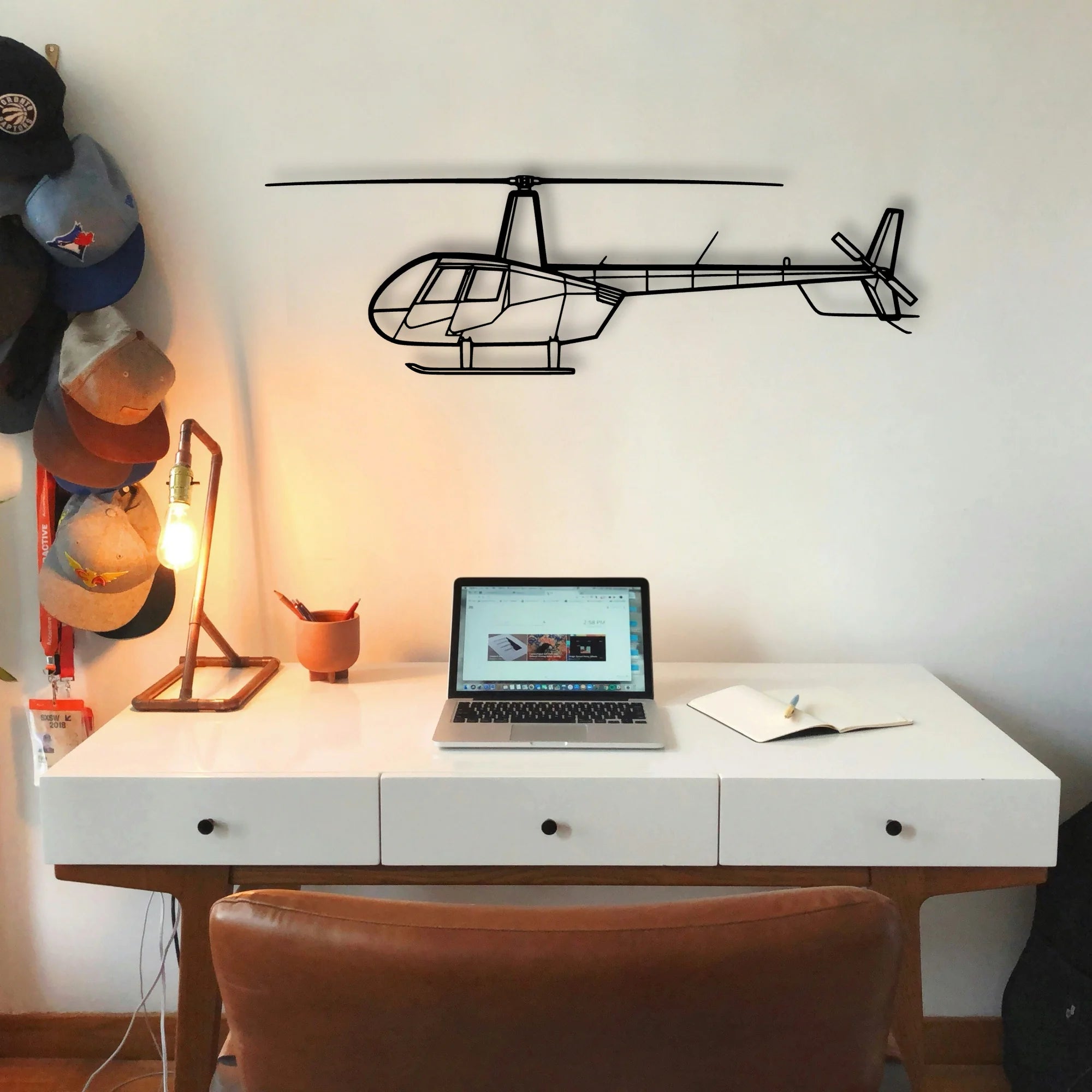 Falcon 900EX 2 Classic Aircraft Silhouette Metal Wall Art - Tinvibe