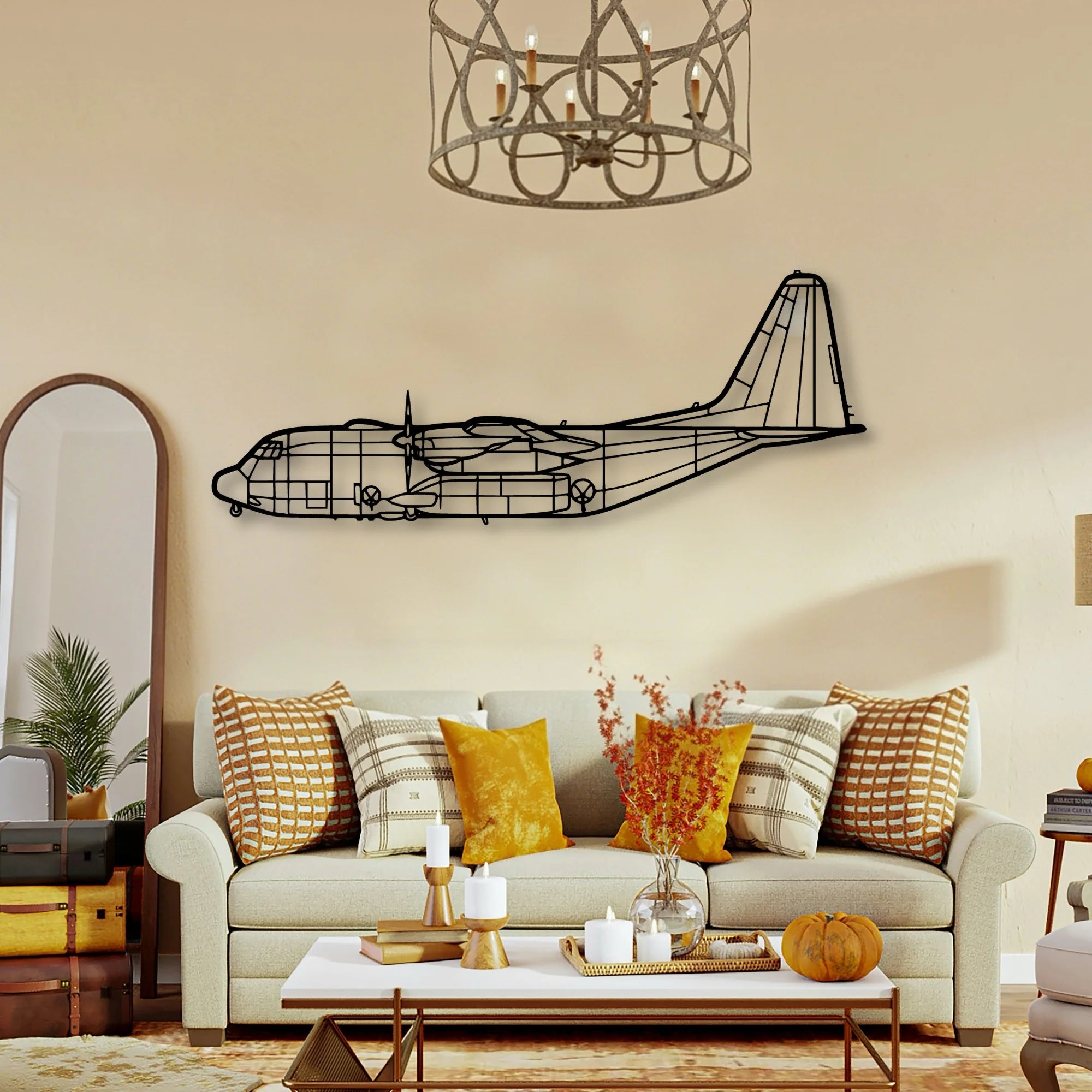 G550 Classic Aircraft Silhouette Metal Wall Art - Tinvibe