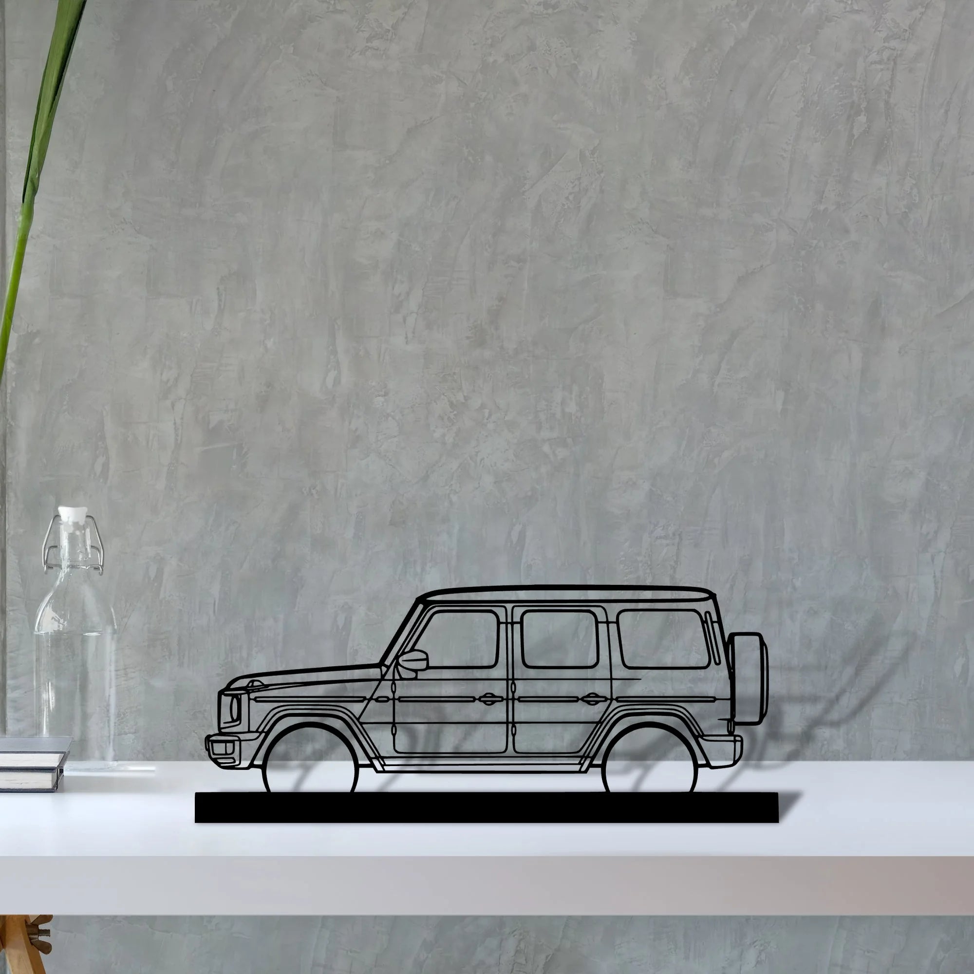 g63-amg-2021 Silhouette Metal Art Stand - Tinvibe