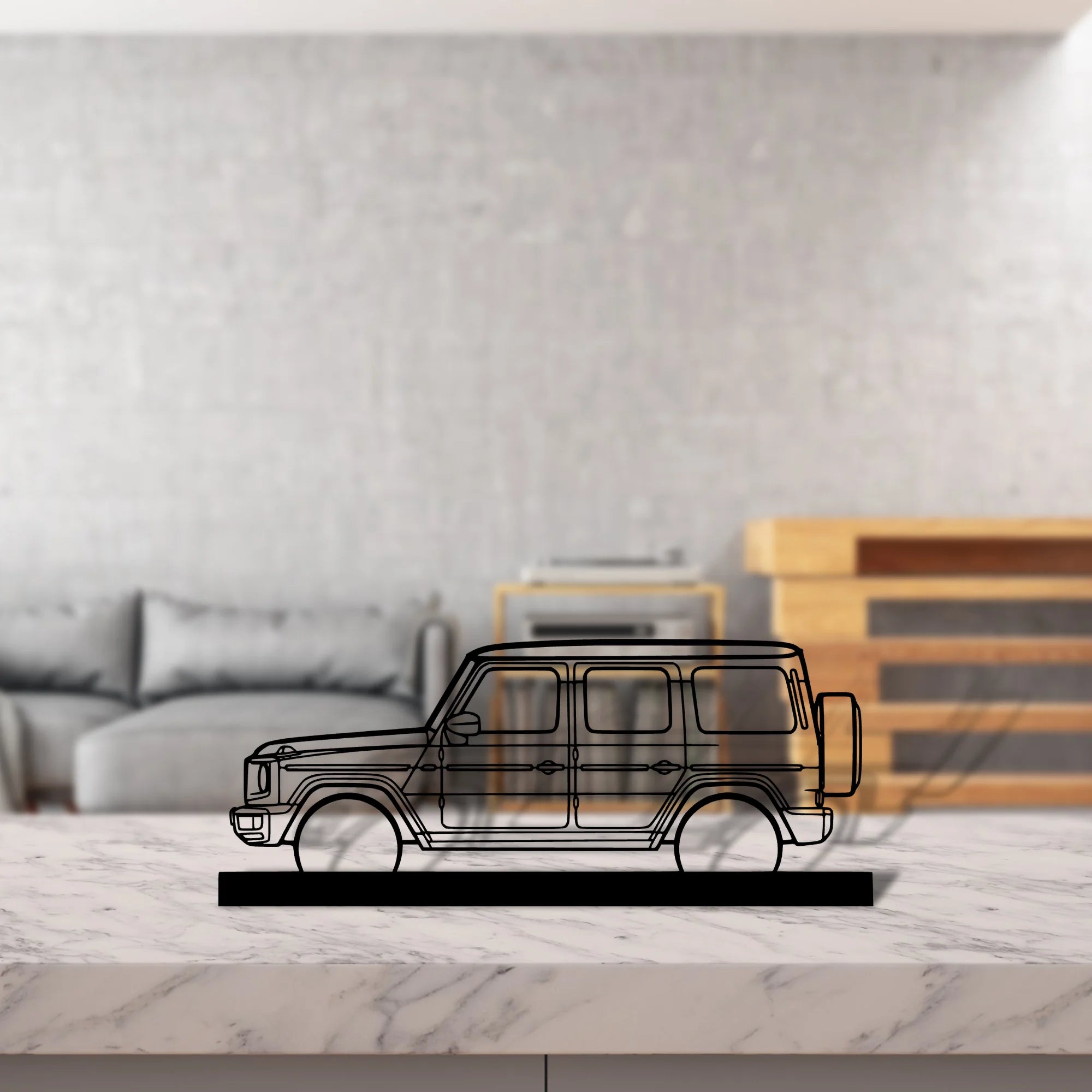 g63-amg-2021 Silhouette Metal Art Stand - Tinvibe
