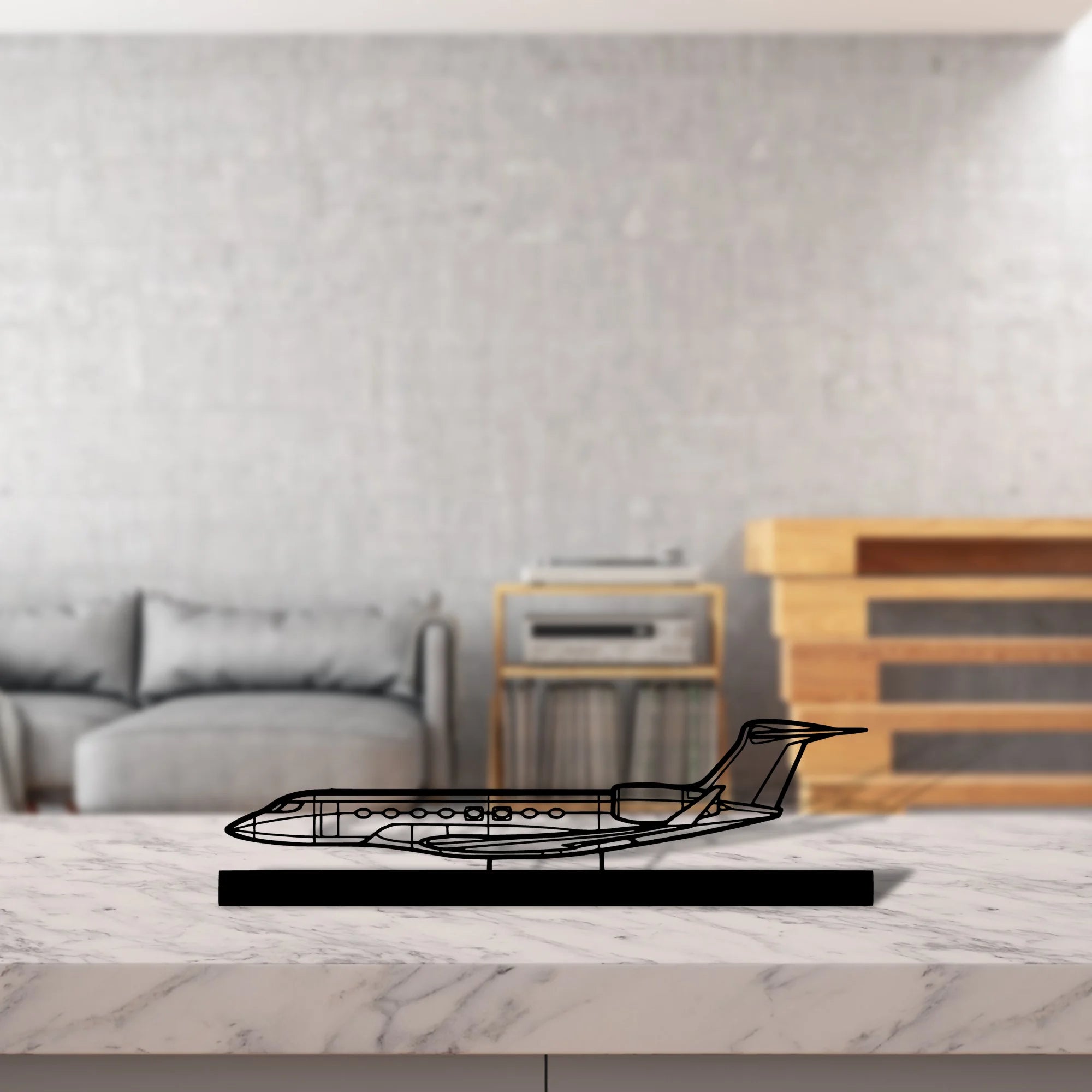g650-3 Silhouette Metal Art Stand - Tinvibe