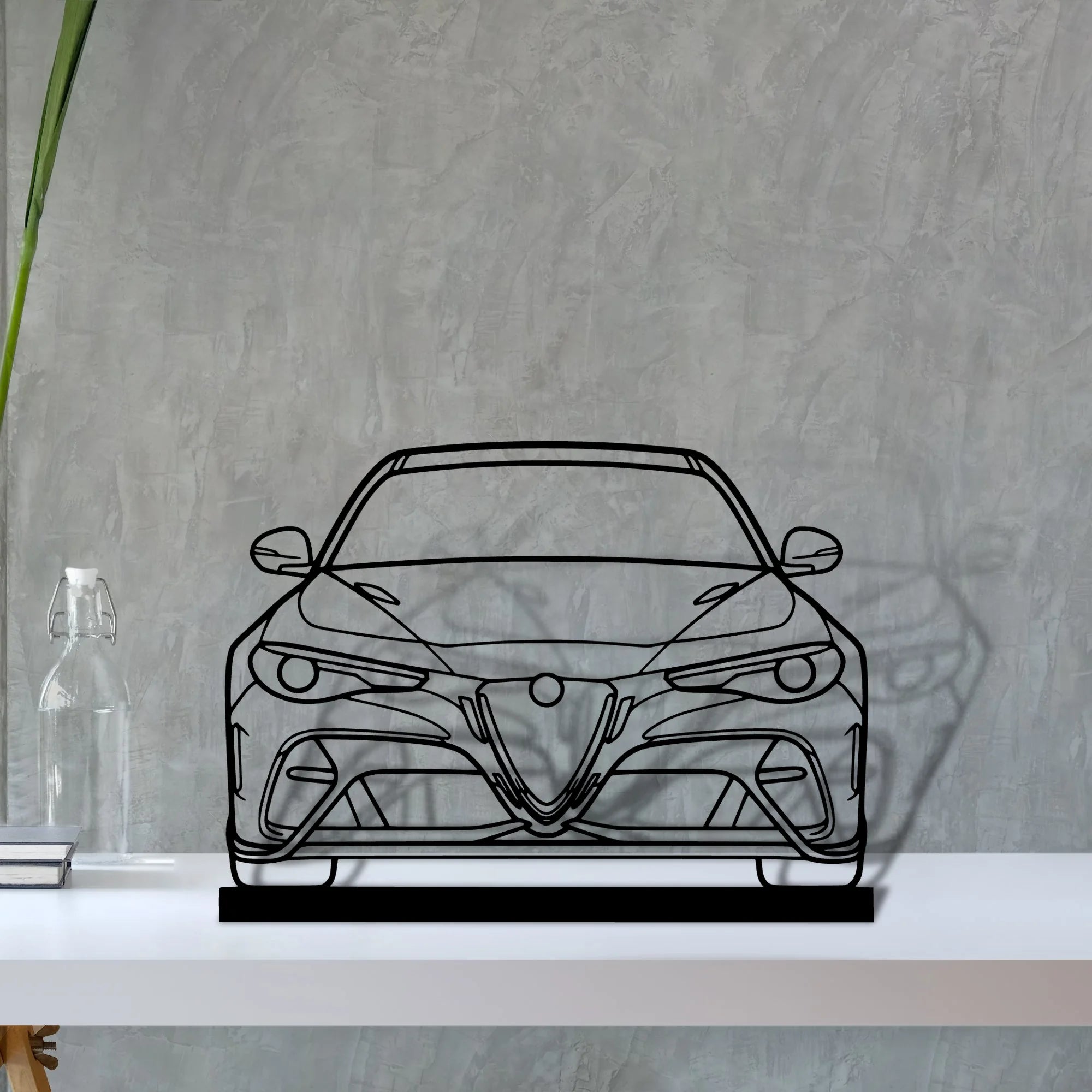 giulia-gtam-2020 Silhouette Metal Art Stand - Tinvibe