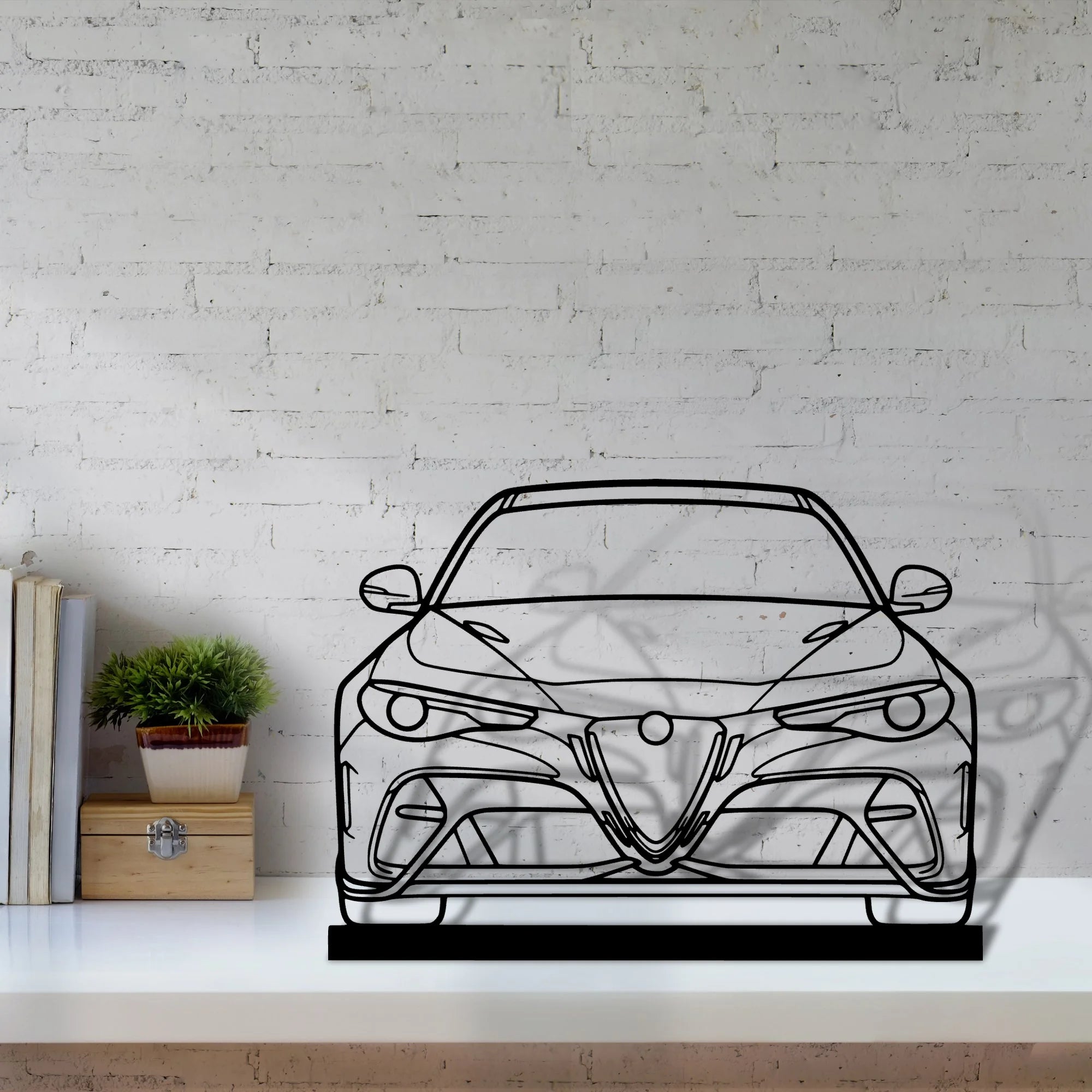 giulia-gtam-2020 Silhouette Metal Art Stand - Tinvibe