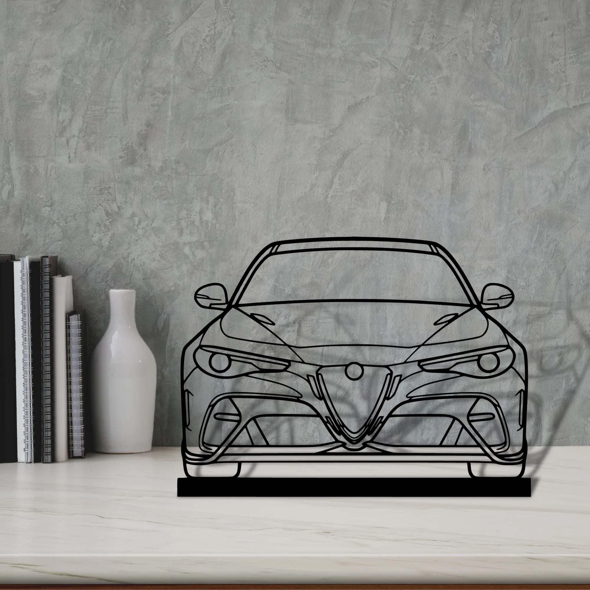 giulia-gtam-2020 Silhouette Metal Art Stand - Tinvibe