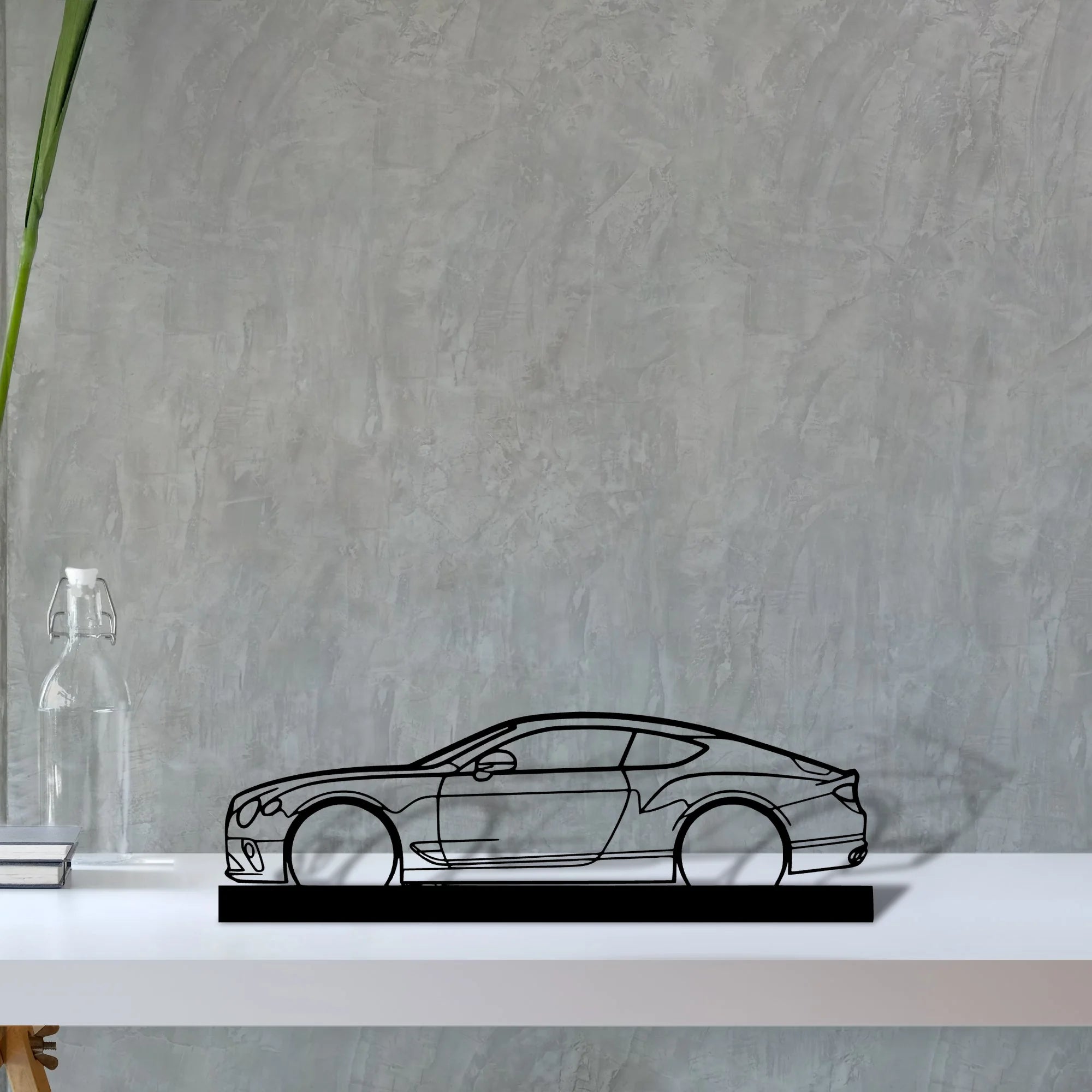 gt-continental Silhouette Metal Art Stand - Tinvibe