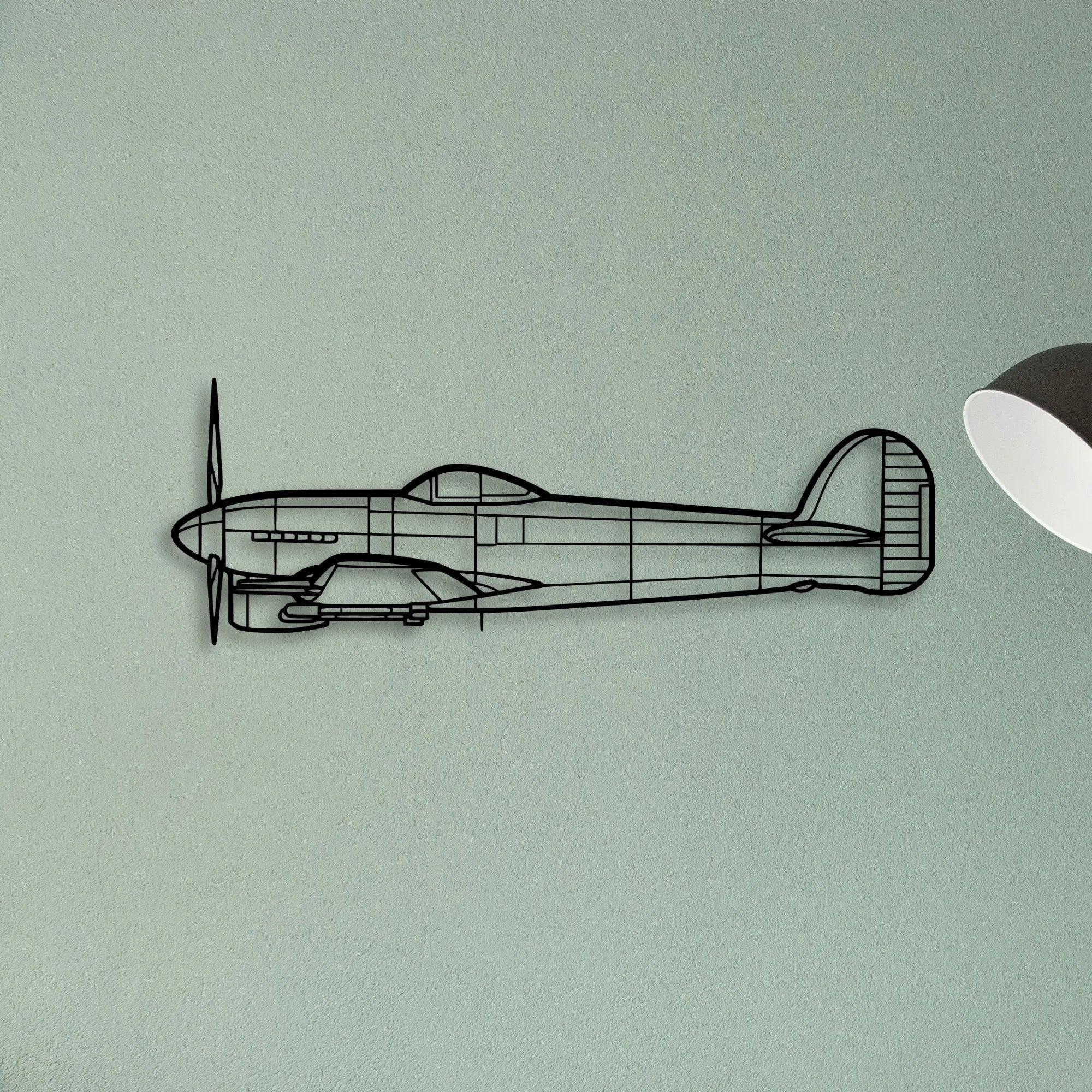 H145 Classic Aircraft Silhouette Metal Wall Art - Tinvibe