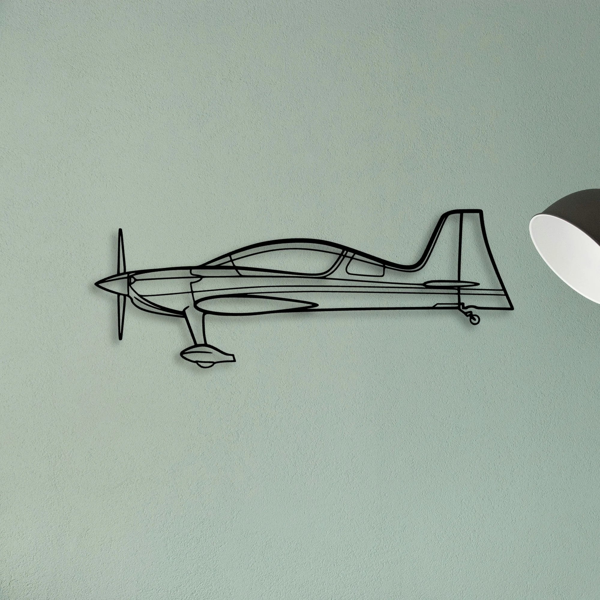 Harrier GR7 Classic Aircraft Silhouette Metal Wall Art - Tinvibe