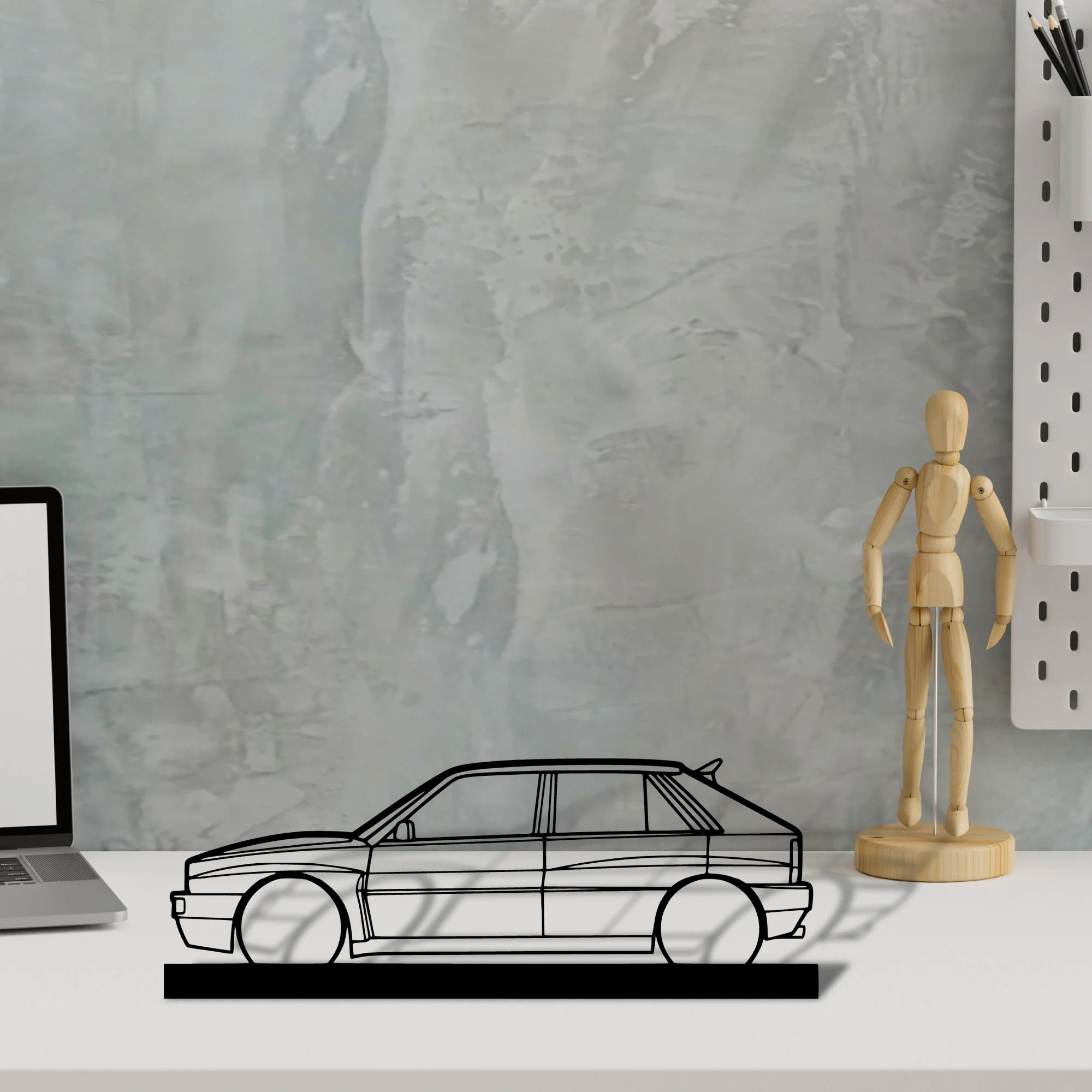 integrale Silhouette Metal Art Stand - Tinvibe