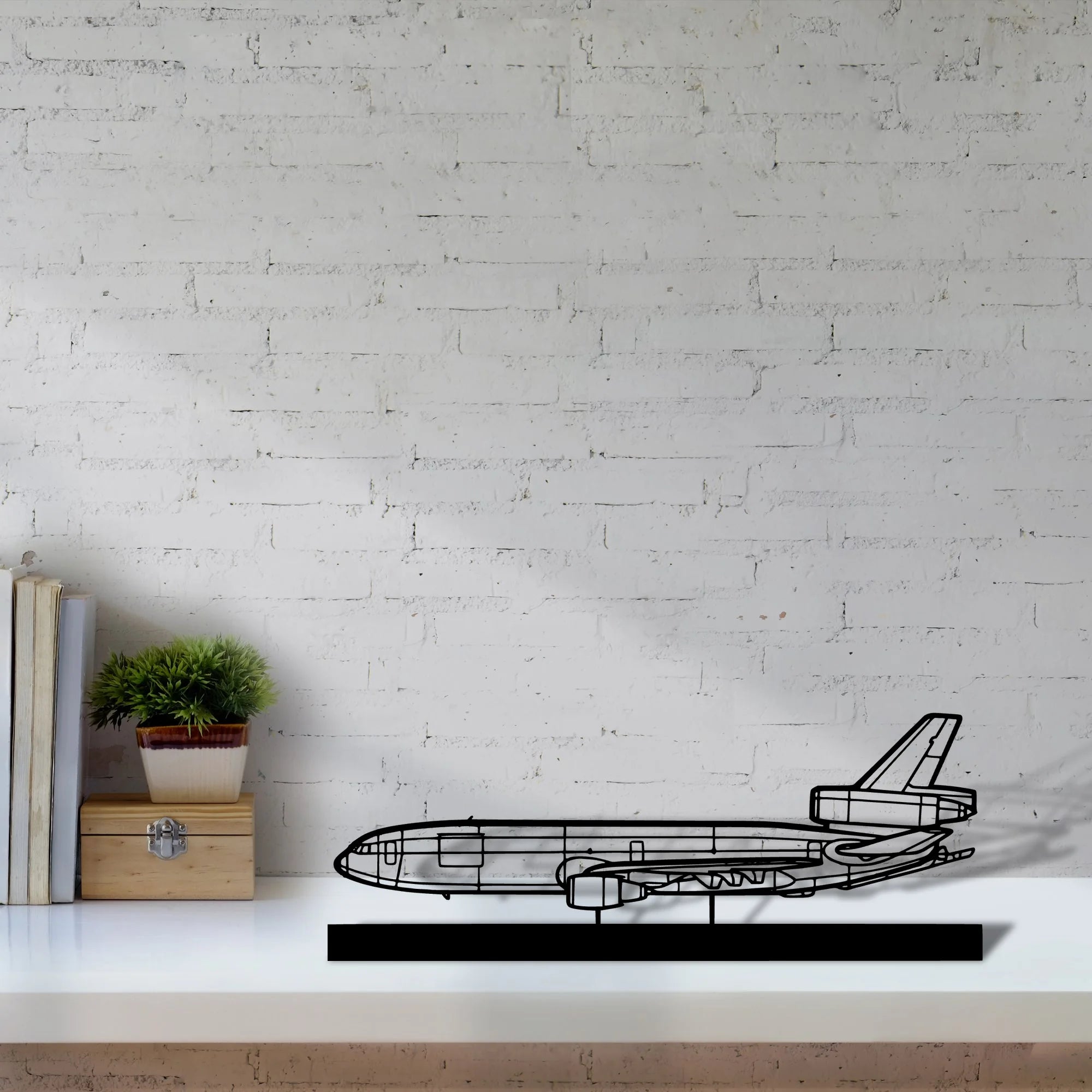 kc-10-extender-3 Silhouette Metal Art Stand - Tinvibe