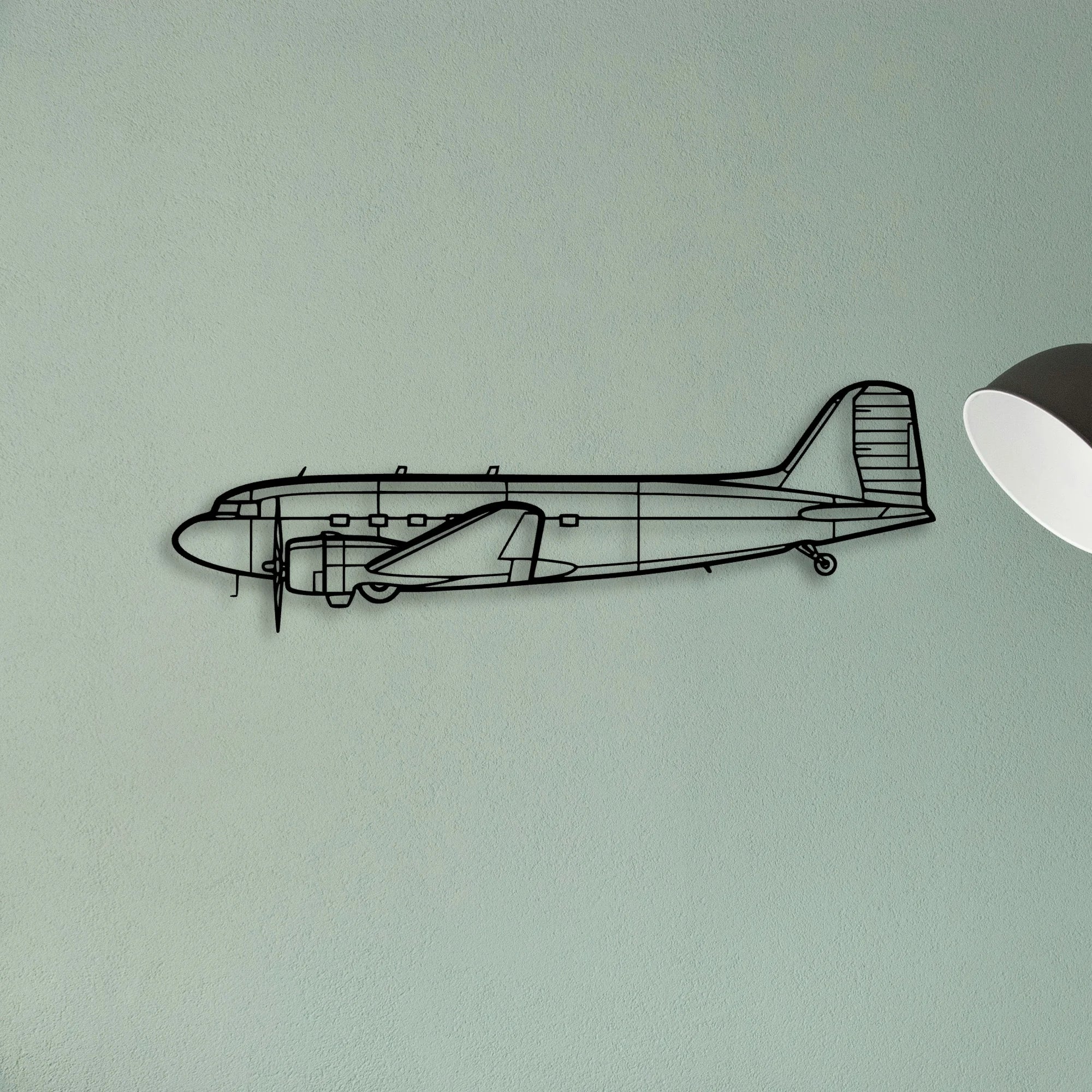 Kc 135R Stratotanker Classic Aircraft Silhouette Metal Wall Art - Tinvibe