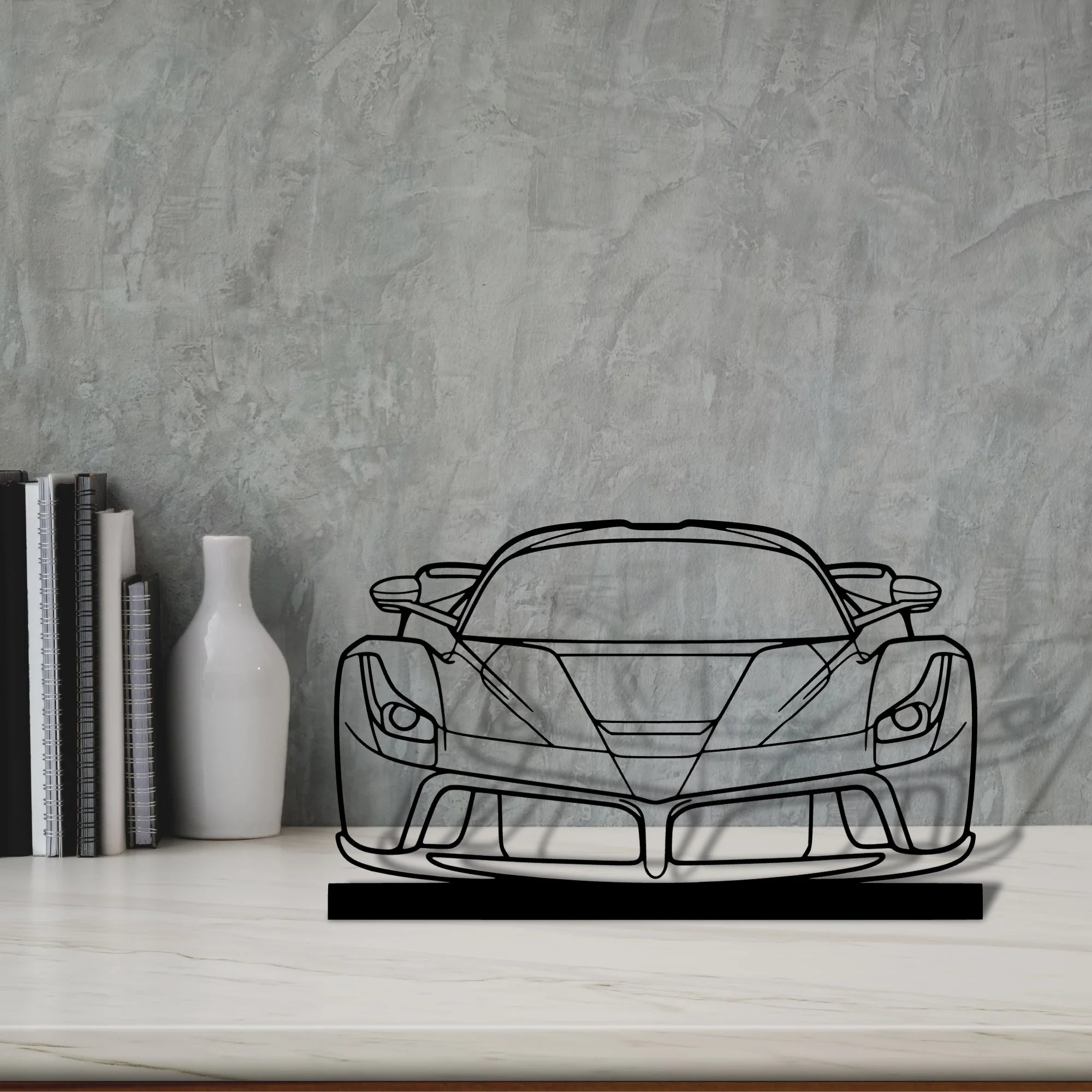 la Silhouette Metal Art Stand - Tinvibe