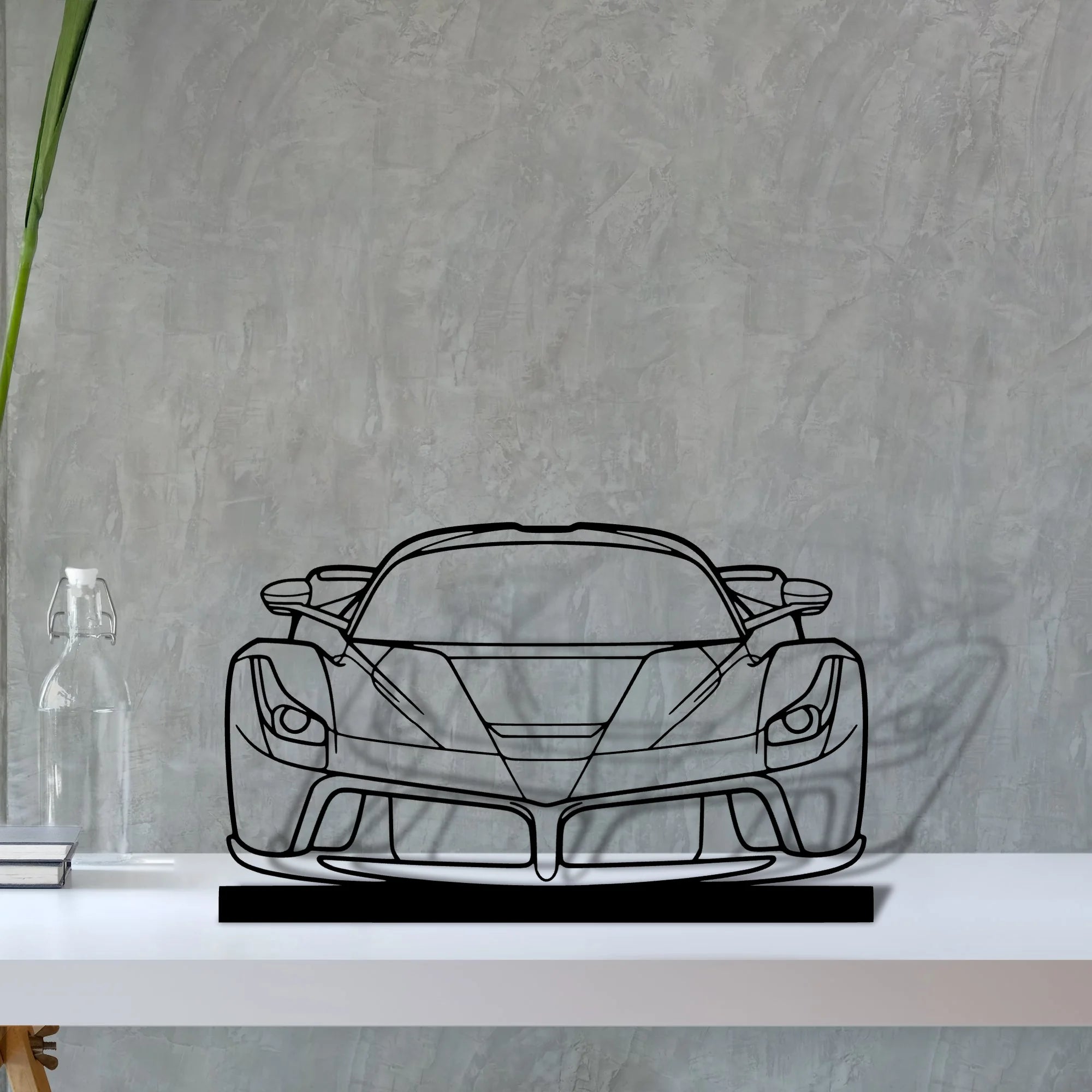 laferrari Silhouette Metal Art Stand - Tinvibe