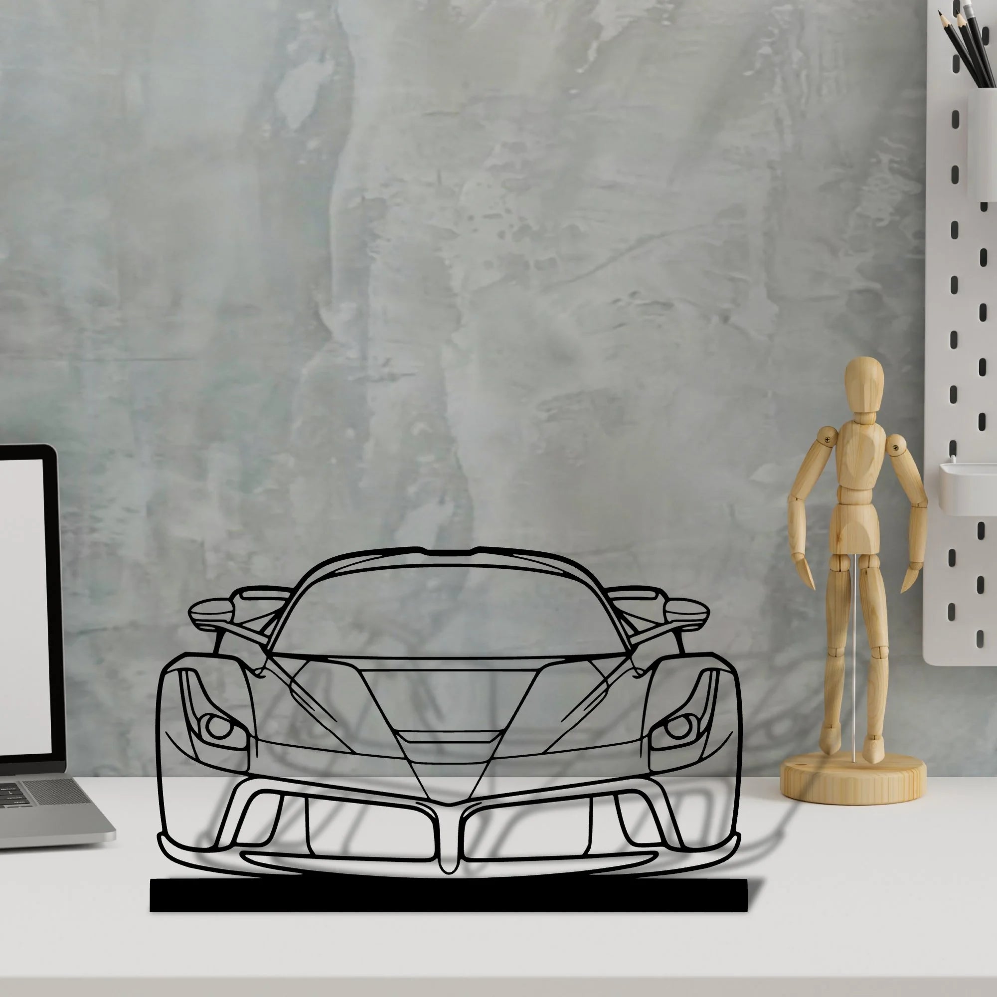 laferrari Silhouette Metal Art Stand - Tinvibe
