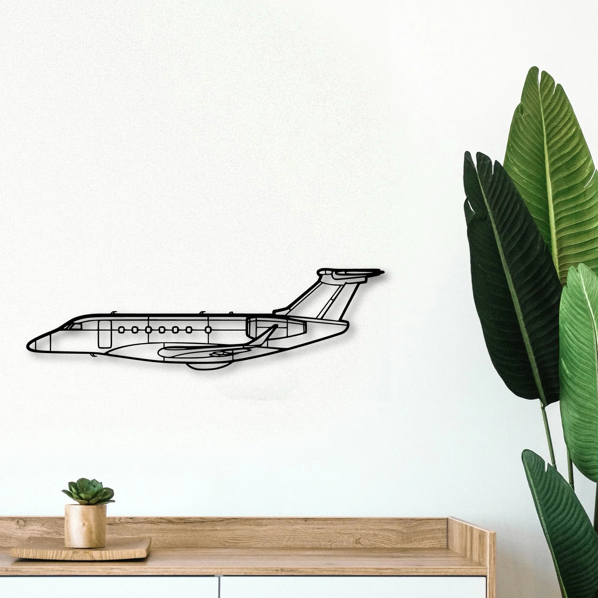 Lancair Iv P Classic Aircraft Silhouette Metal Wall Art - Tinvibe