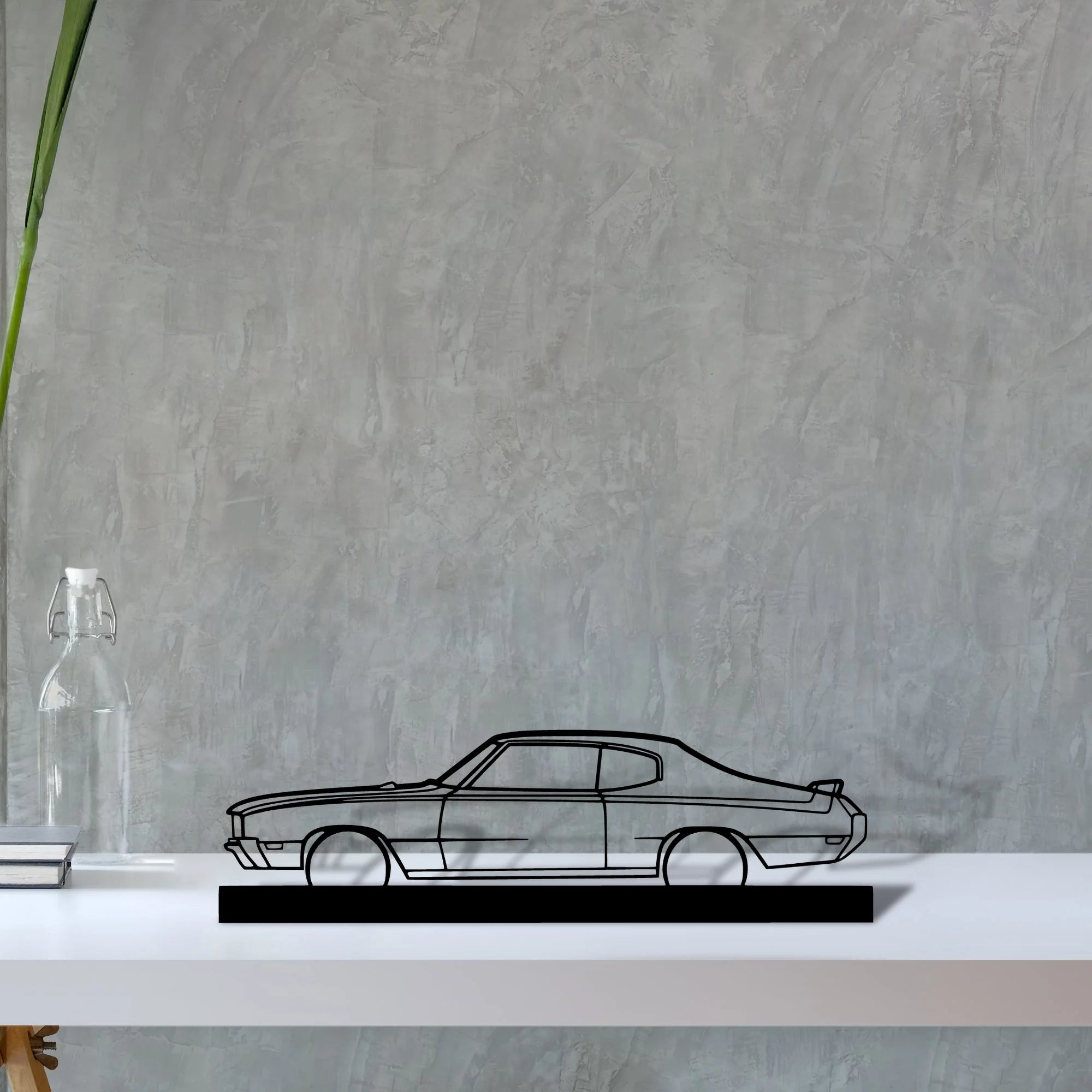 lark-gsx-1970 Silhouette Metal Art Stand - Tinvibe