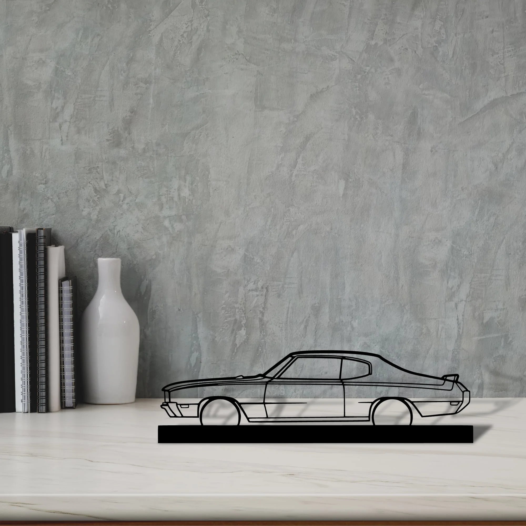 lark-gsx-1970 Silhouette Metal Art Stand - Tinvibe