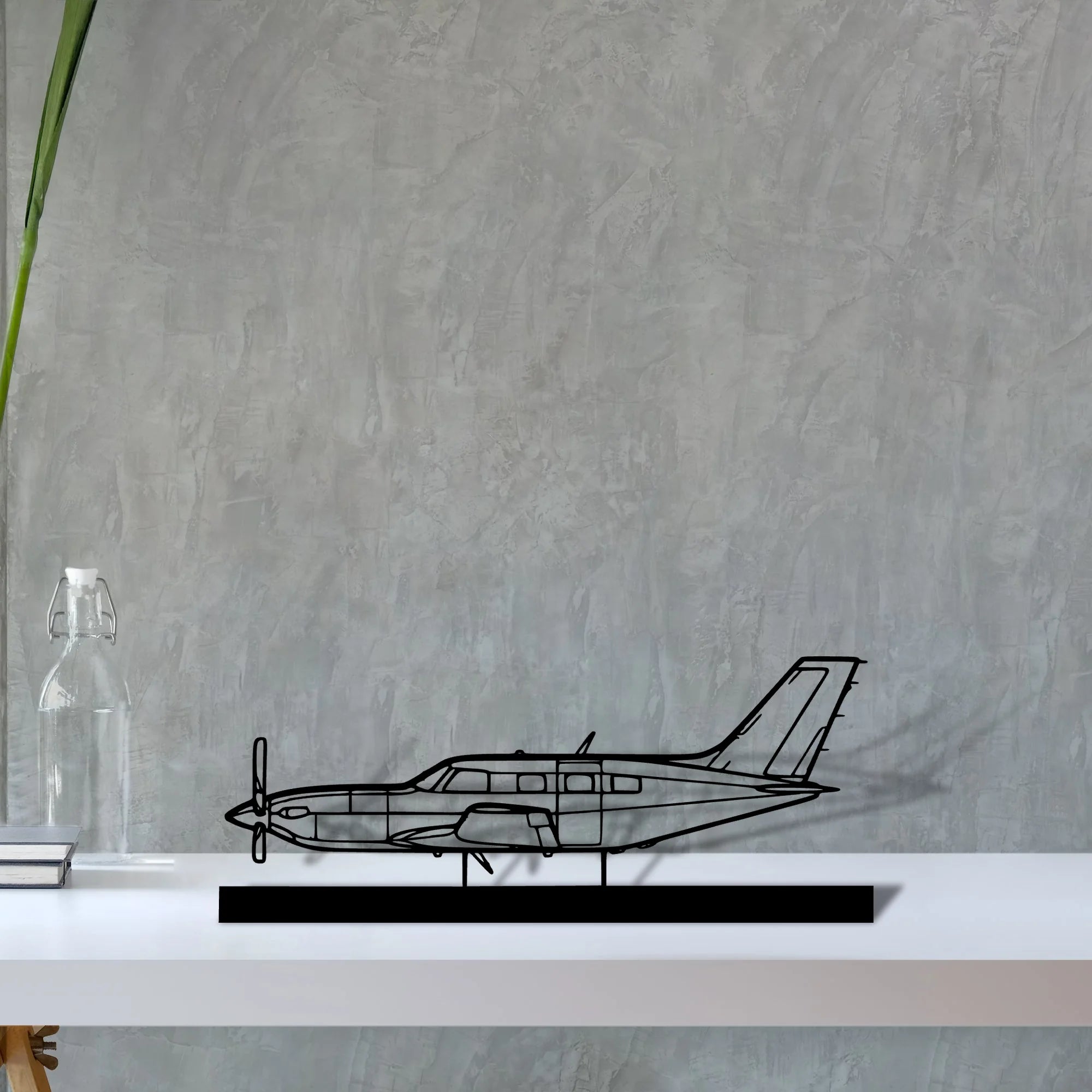 m500-meridian Silhouette Metal Art Stand - Tinvibe