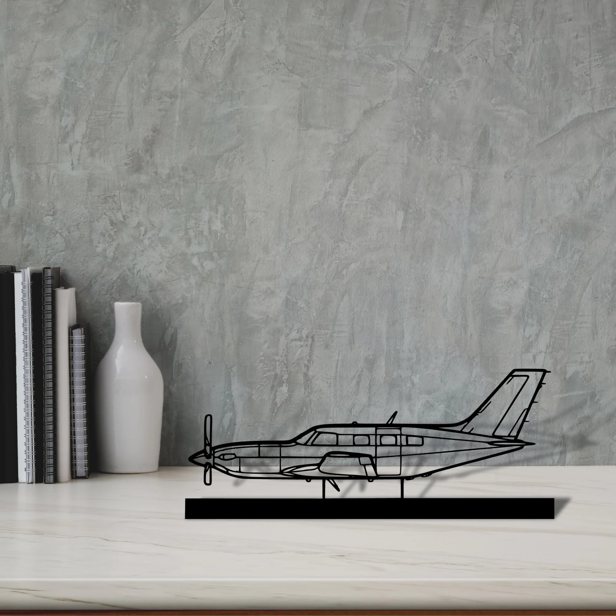 m500-meridian Silhouette Metal Art Stand - Tinvibe