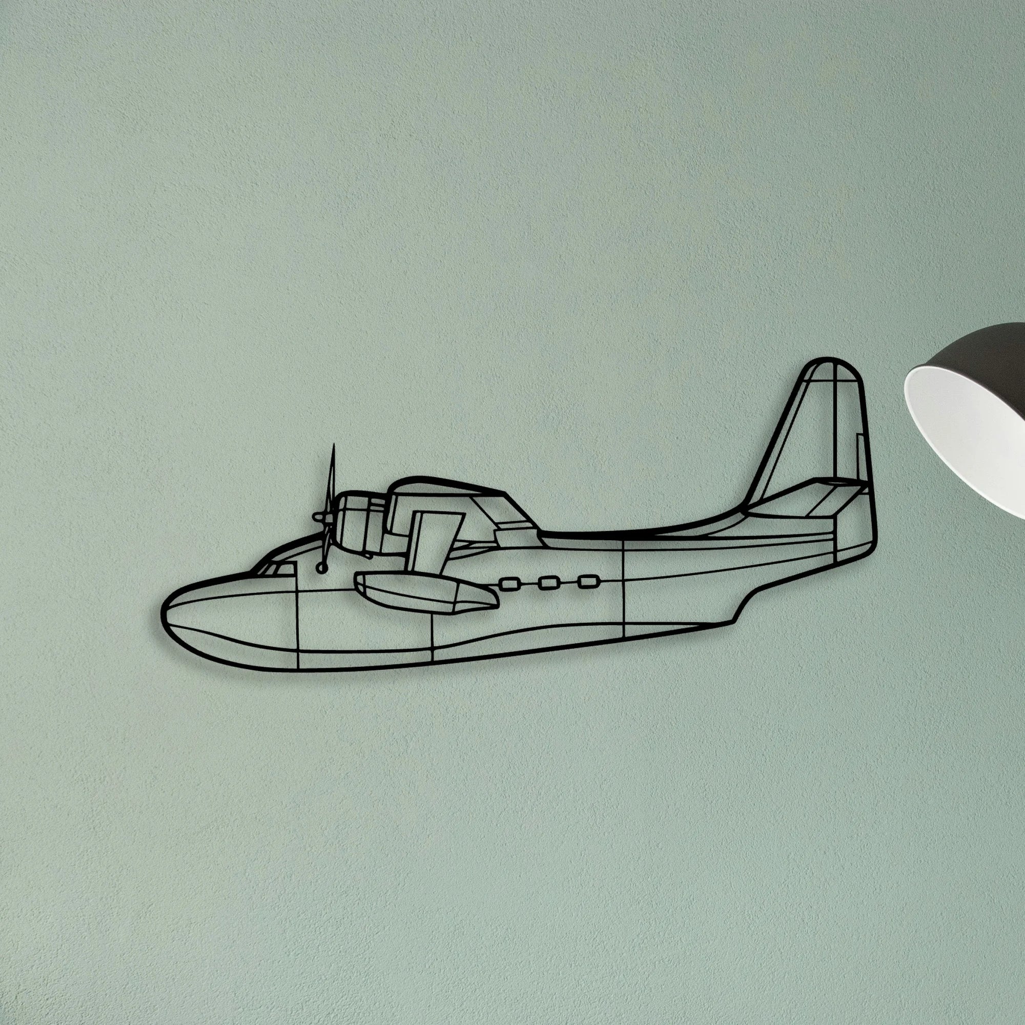 Mv 22 Osprey Classic Aircraft Silhouette Metal Wall Art - Tinvibe
