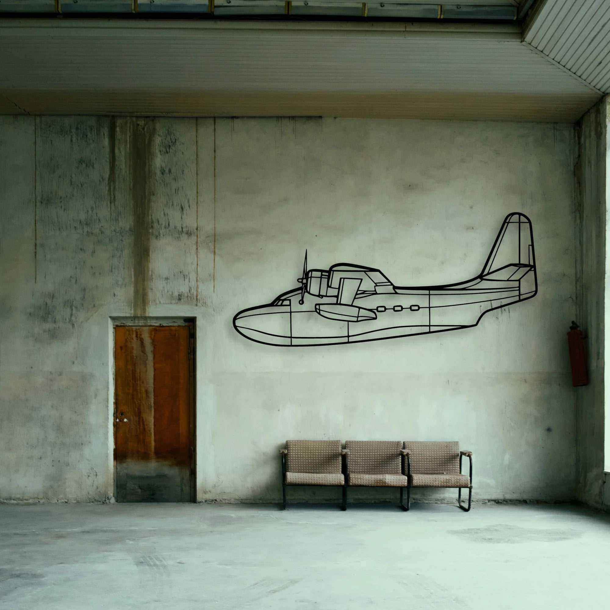 Mv 22 Osprey Classic Aircraft Silhouette Metal Wall Art - Tinvibe