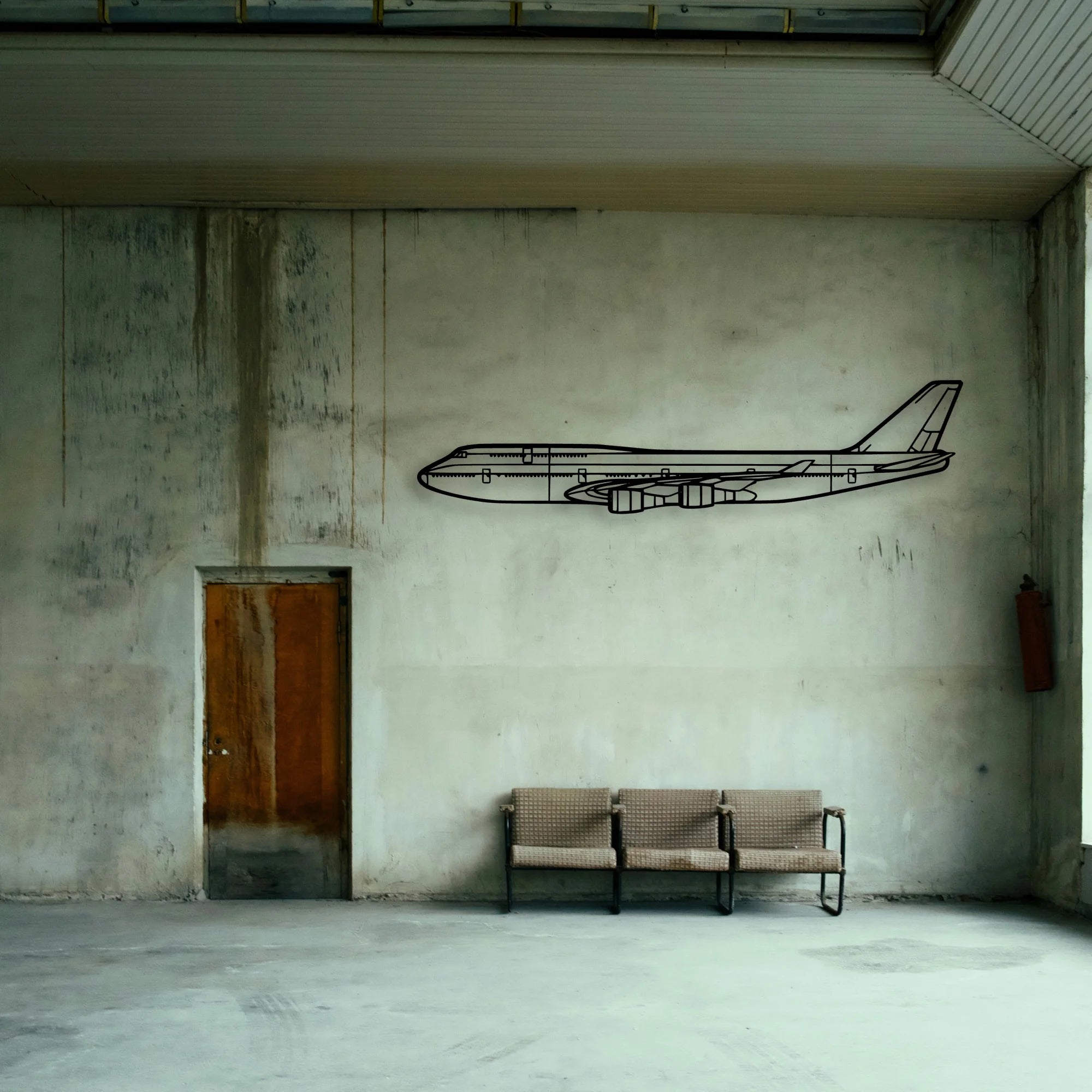 PA 32R 301 Saratoga Hp Ii Classic Aircraft Silhouette Metal Wall Art - Tinvibe
