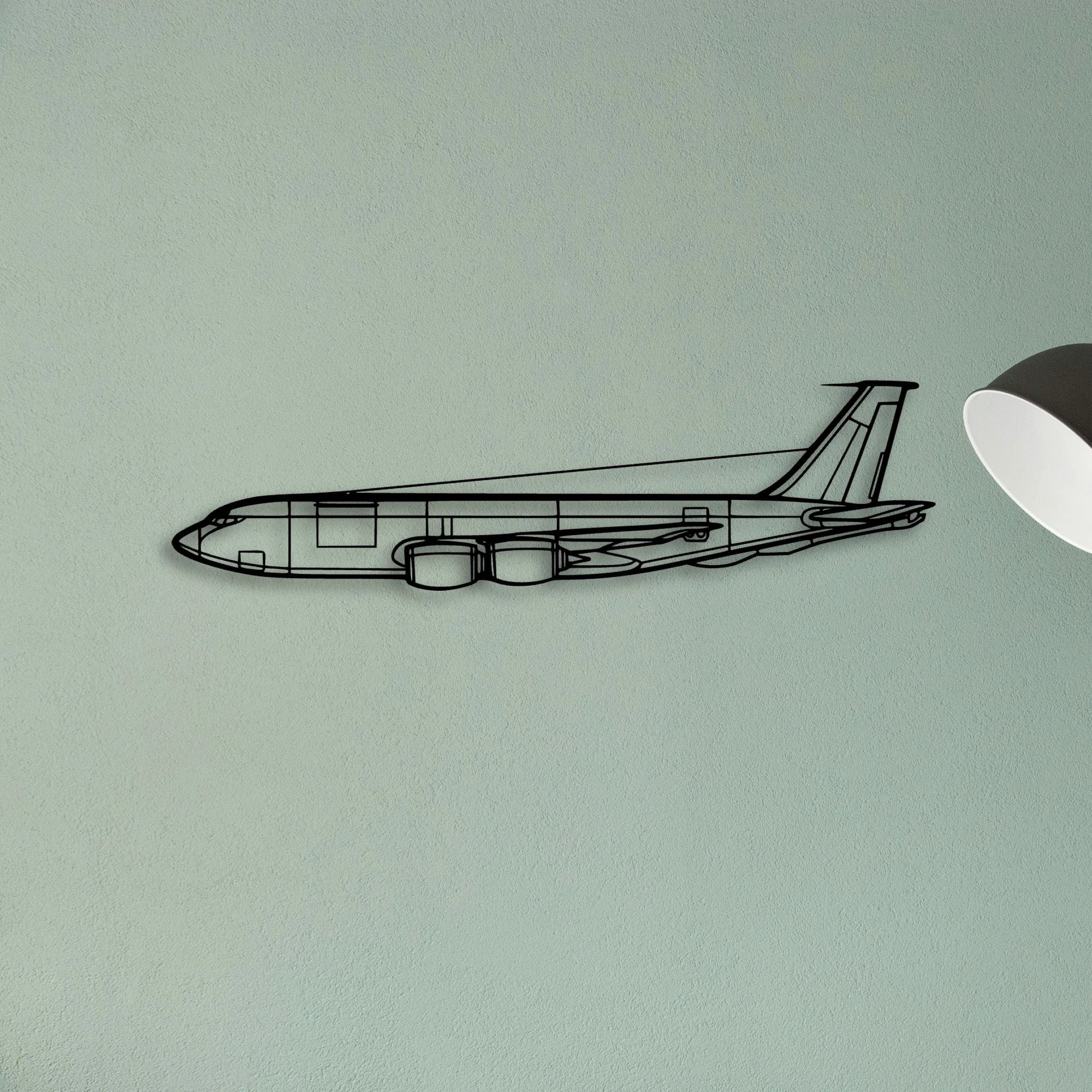 PA 32R 301T Classic Aircraft Silhouette Metal Wall Art - Tinvibe