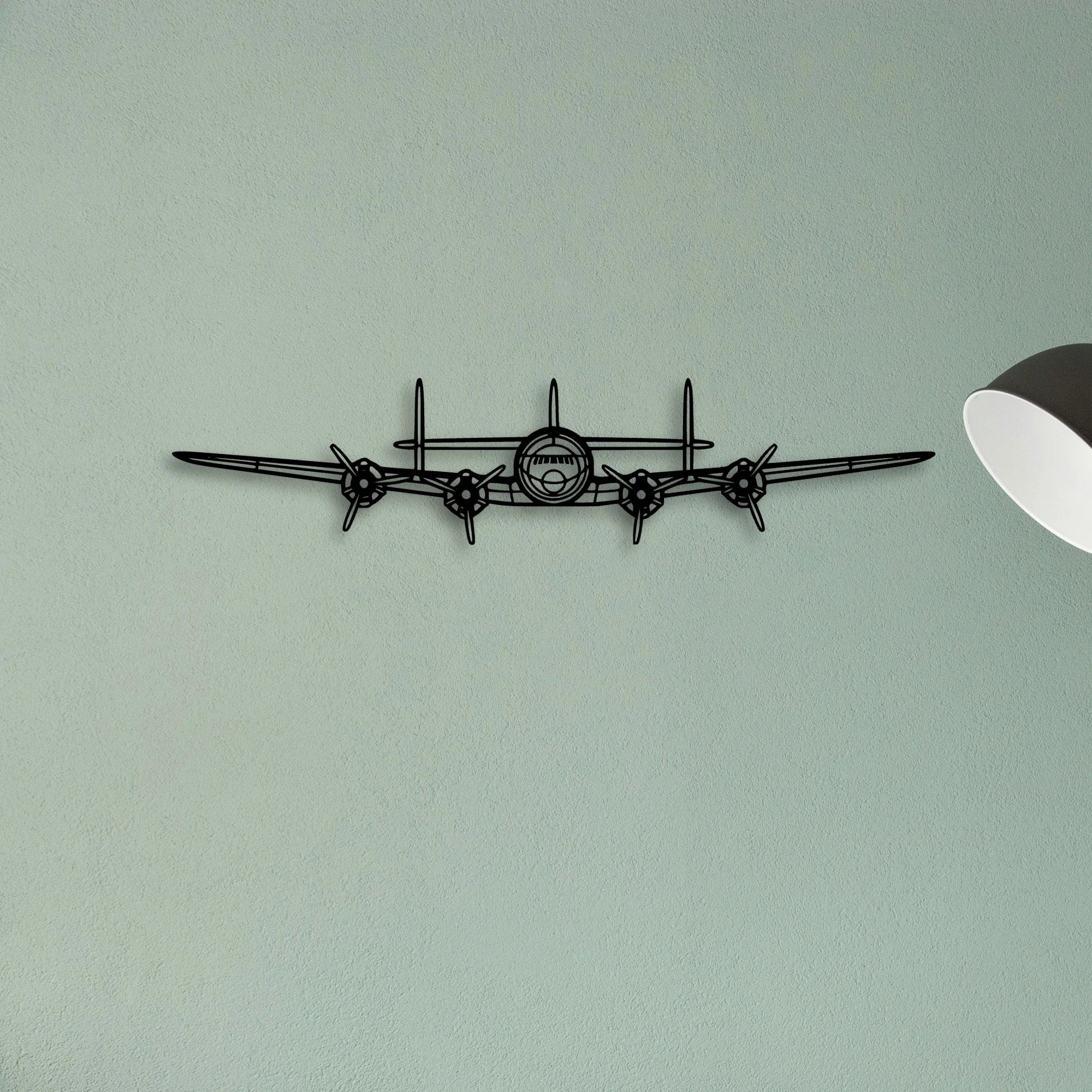 PA 46R 350T Matrix Classic Aircraft Silhouette Metal Wall Art - Tinvibe