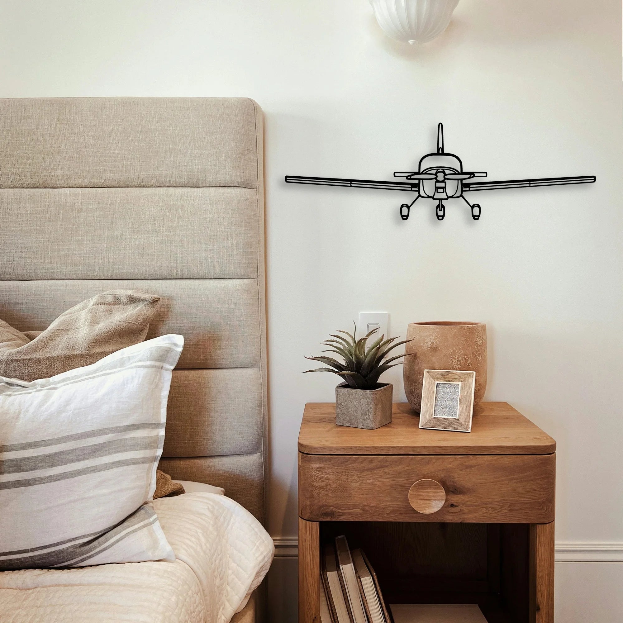 Pc 6 B2 H2 Turbo Porter Classic Aircraft Silhouette Metal Wall Art - Tinvibe