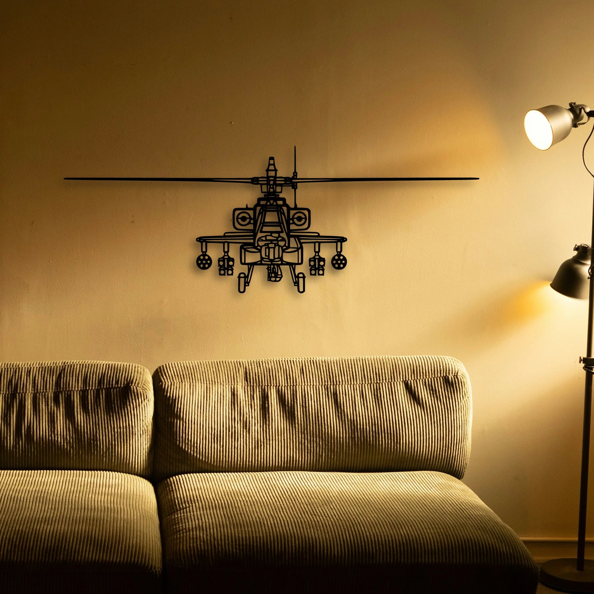 Stearman Classic Aircraft Silhouette Metal Wall Art - Tinvibe