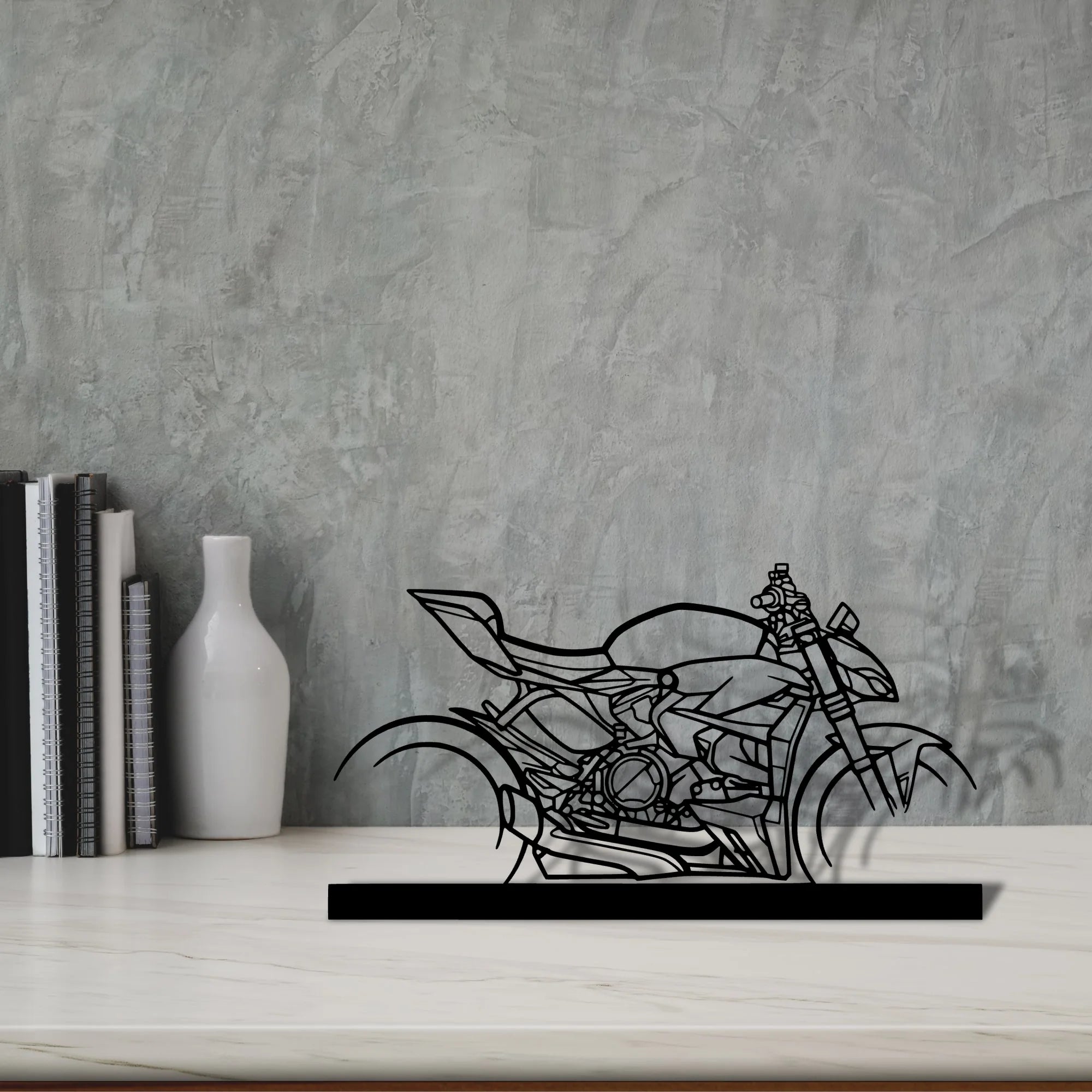 streetfighter-v2-2023 Silhouette Metal Art Stand - Tinvibe