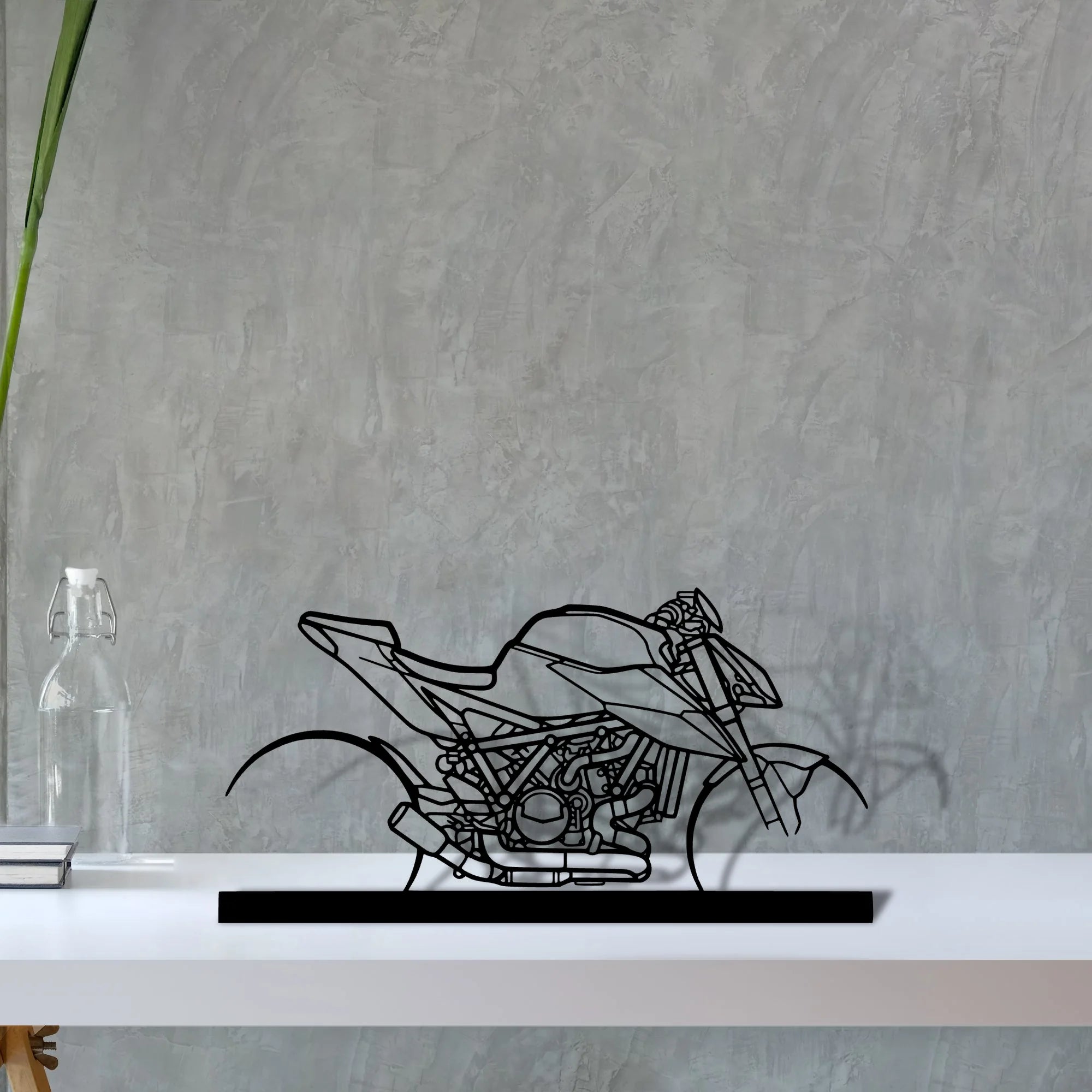 super-duke-r-1290 Silhouette Metal Art Stand - Tinvibe