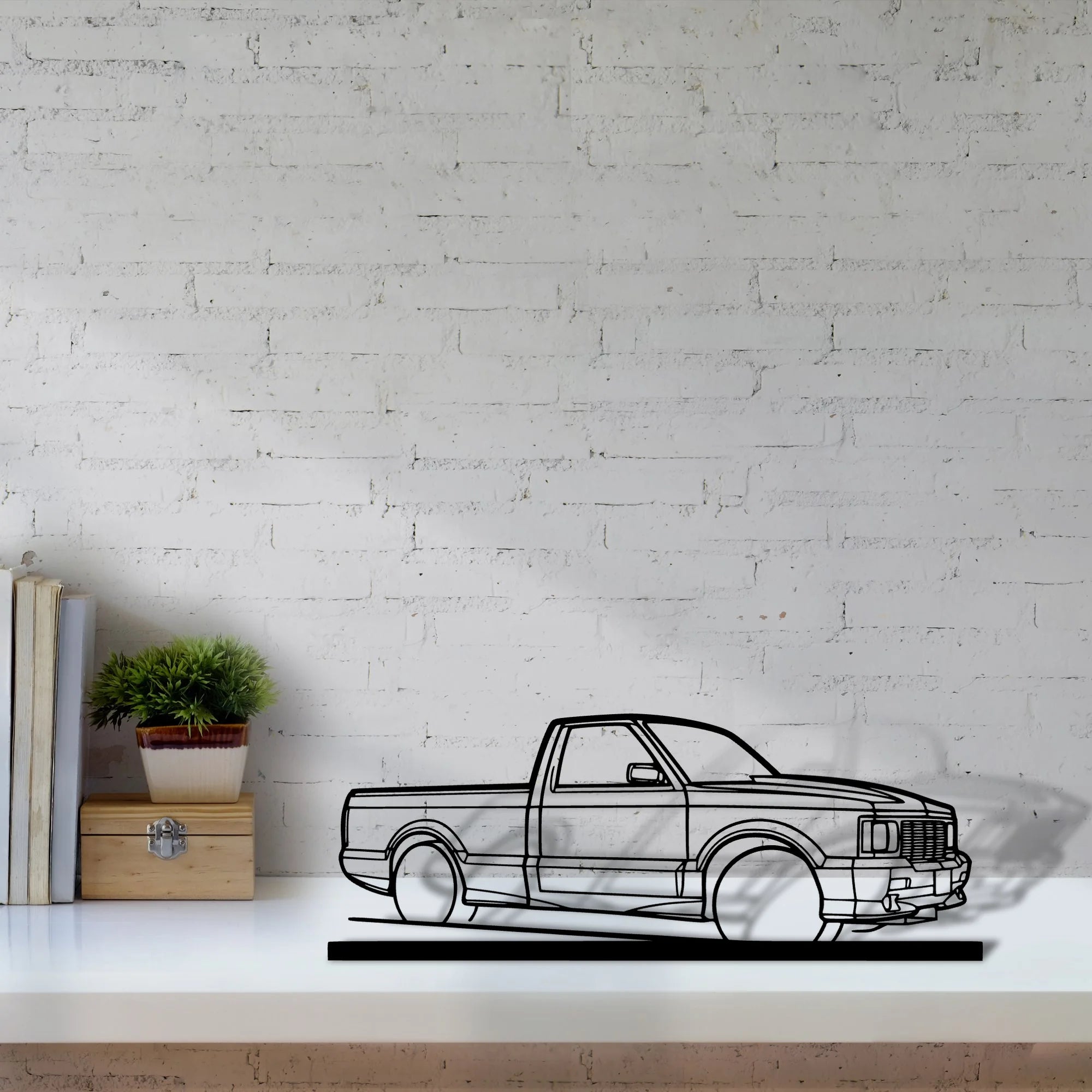syc-1991 Silhouette Metal Art Stand - Tinvibe