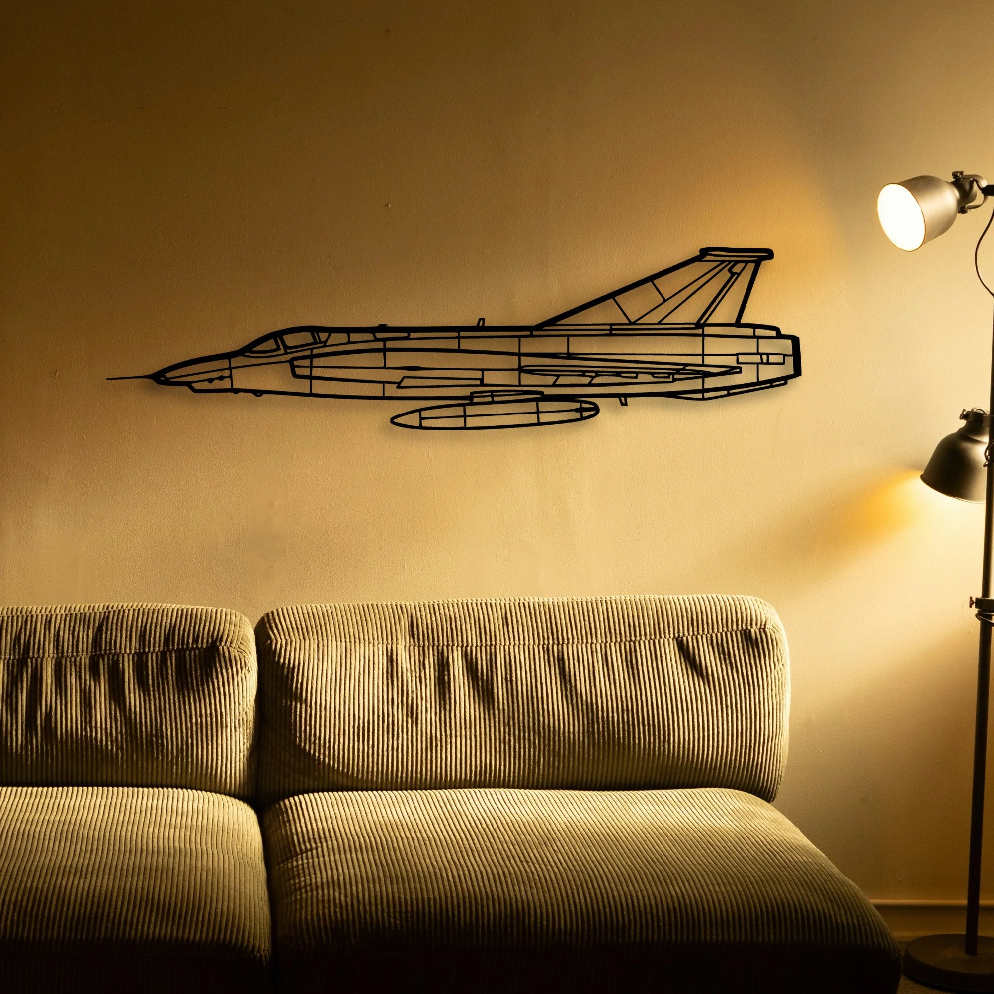 T 7 Red Hawk Classic Aircraft Silhouette Metal Wall Art - Tinvibe