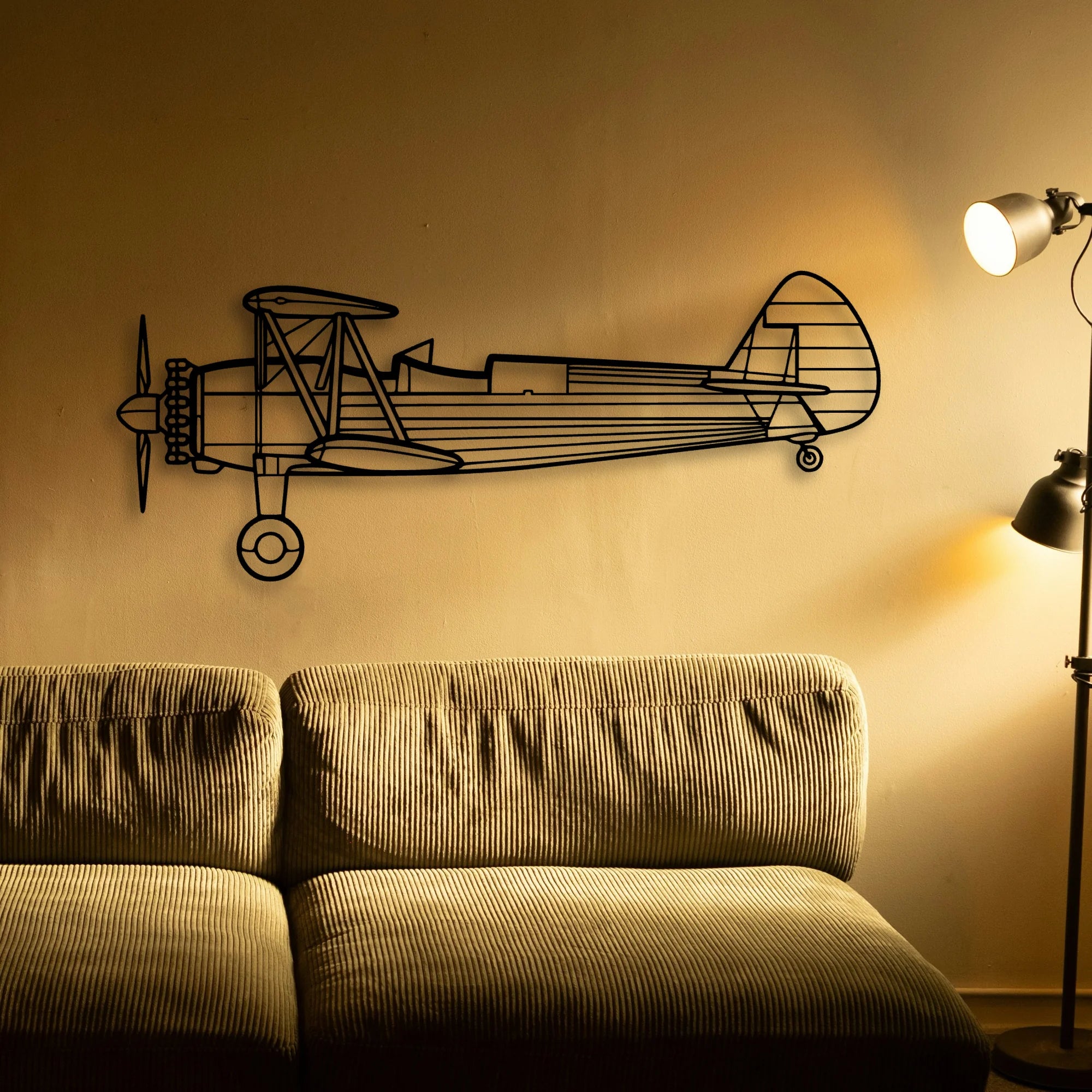 Tornado 11 Classic Aircraft Silhouette Metal Wall Art - Tinvibe