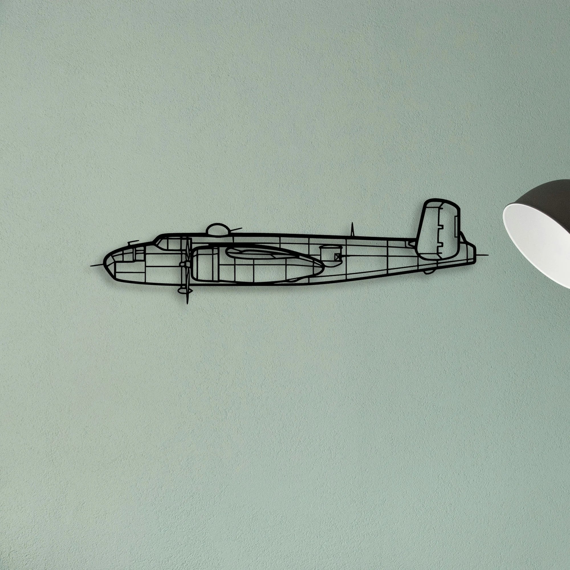 Tornado 4 Classic Aircraft Silhouette Metal Wall Art - Tinvibe