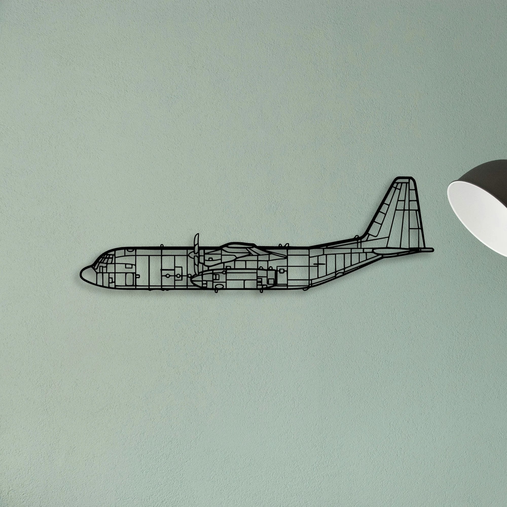 Tornado 7 Classic Aircraft Silhouette Metal Wall Art - Tinvibe