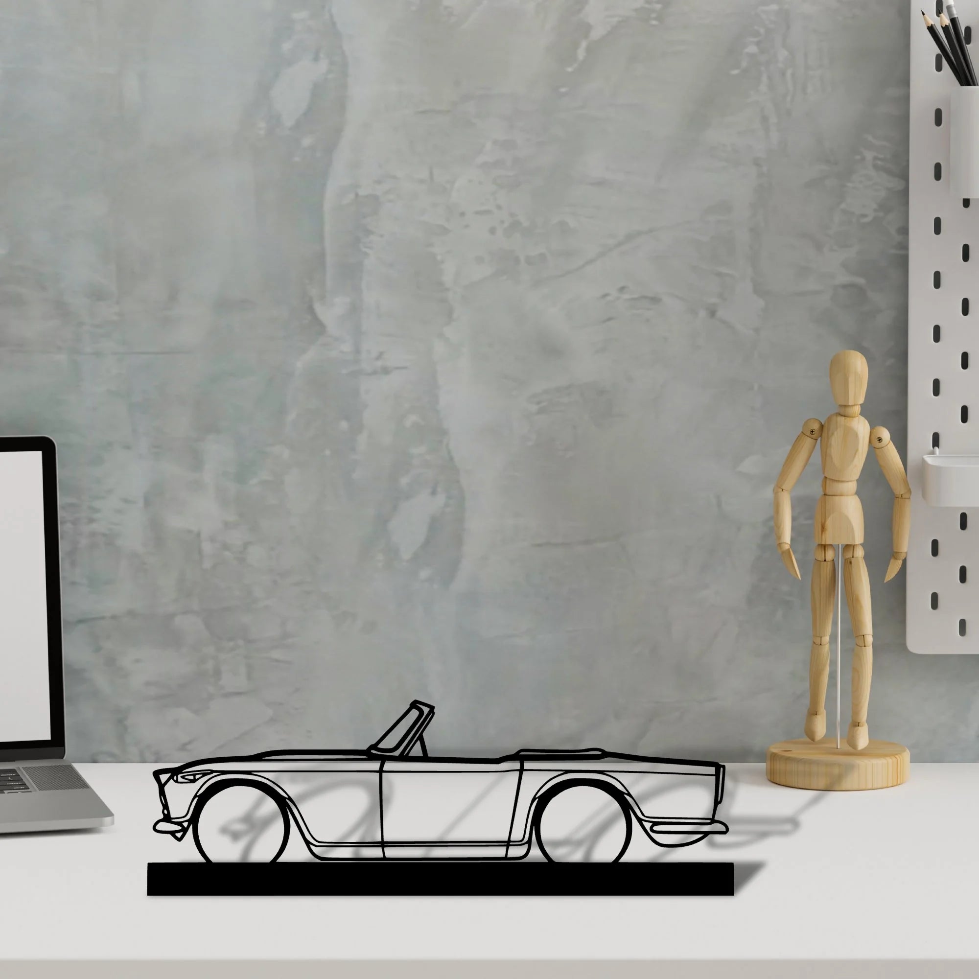 tr4a-irs Silhouette Metal Art Stand - Tinvibe