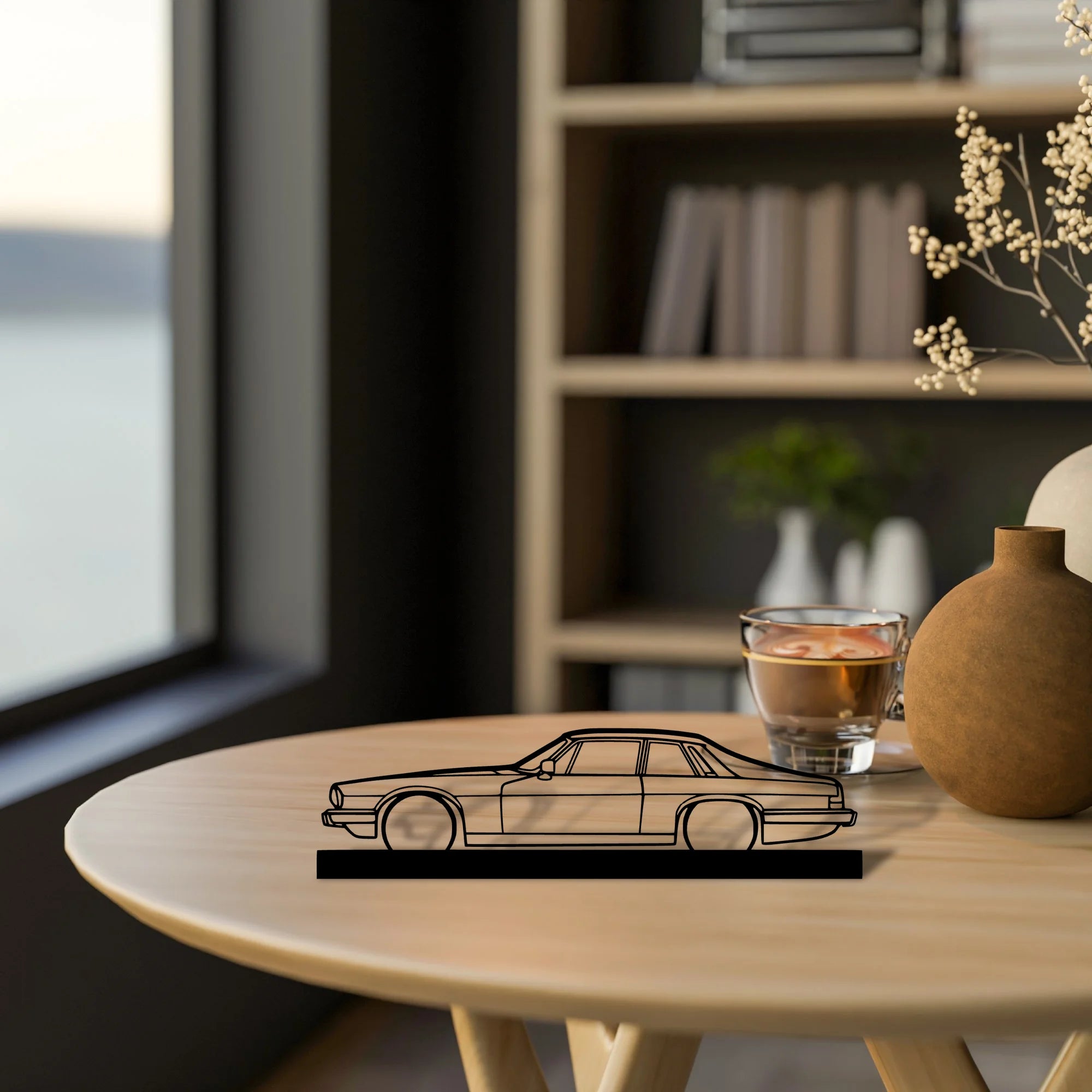 xjs Silhouette Metal Art Stand - Tinvibe