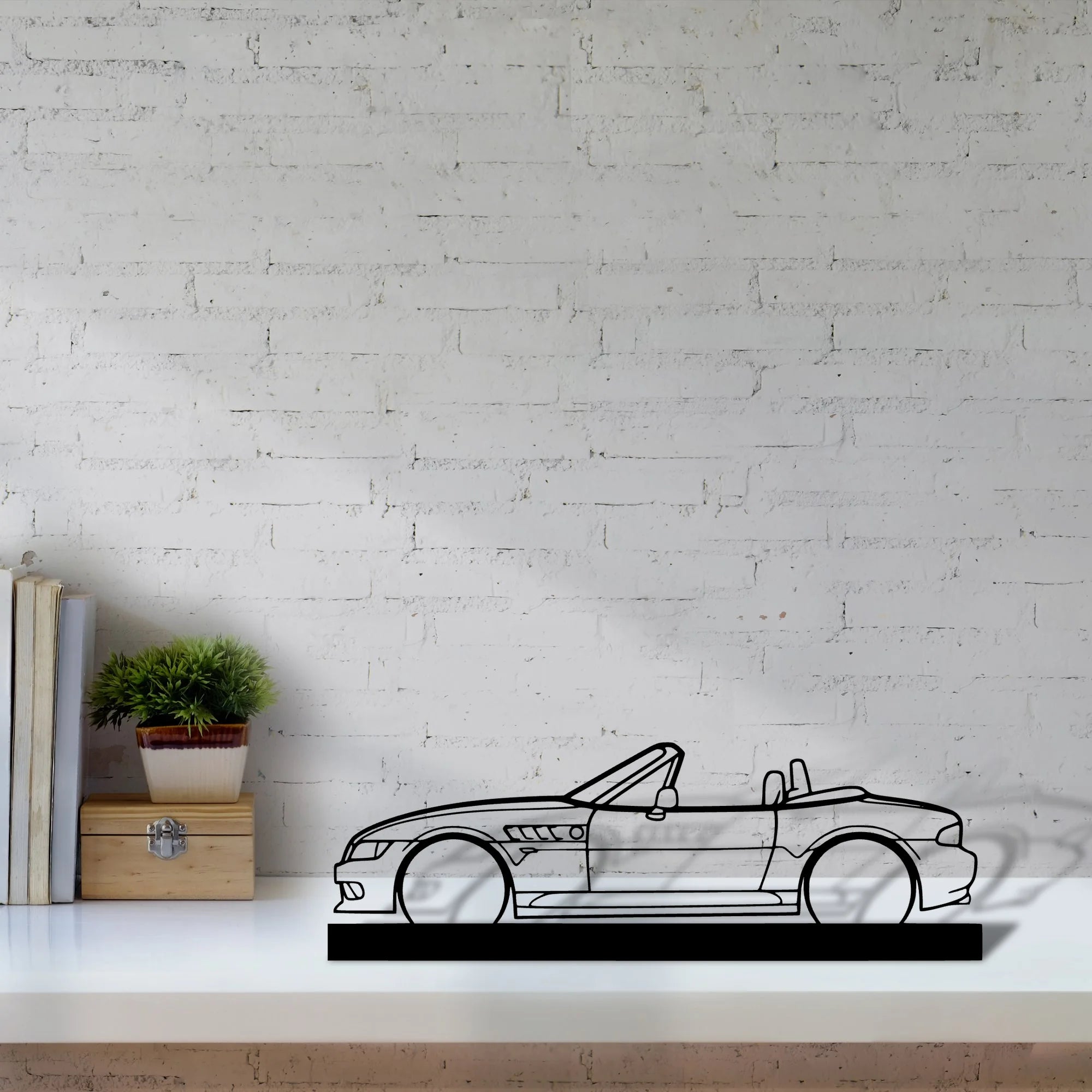 z3 Silhouette Metal Art Stand - Tinvibe